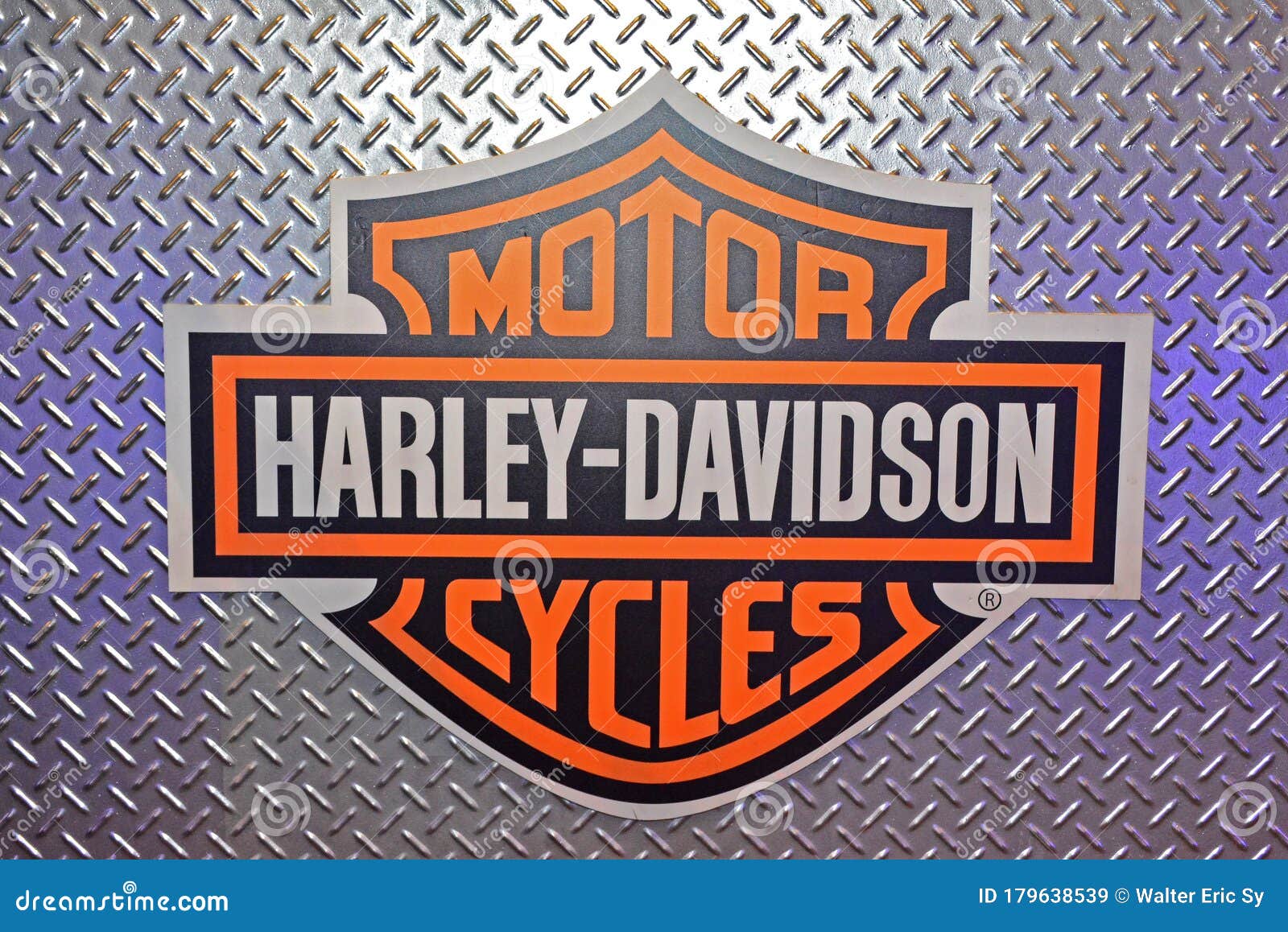 Harley Davidson Motorcycle Logo Sign at Trans Sport Show in Pasay,  Philippines Editorial Stock Image - Image of appeal, sign: 179638539