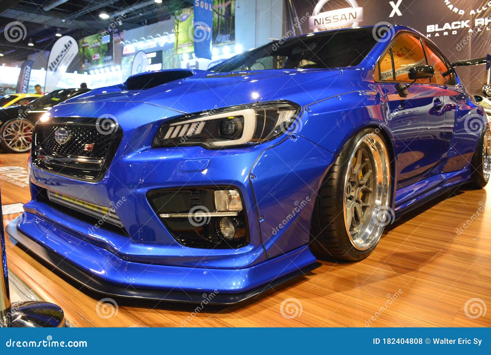 Subaru Impreza Sti At Manila Auto Salon Car Show In Pasay