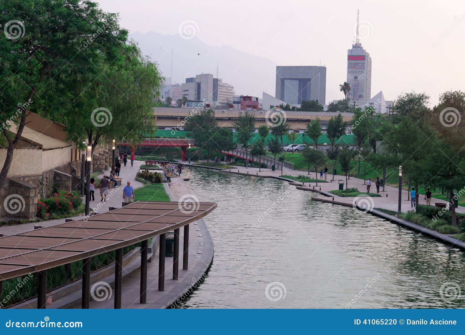 Paseo Santa Lucia editorial image. Image of travel, santa 41065220