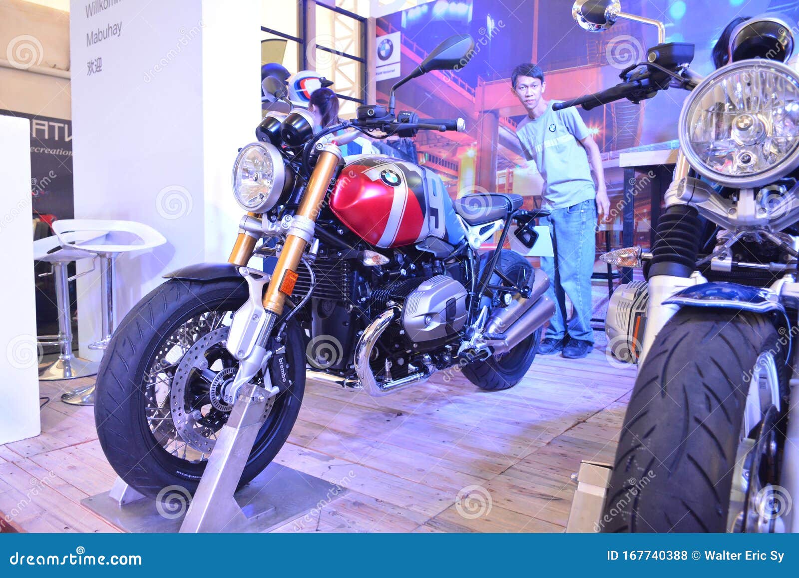 BMW Motorcycle at Philippine Moto Heritage Weekend Editorial Stock