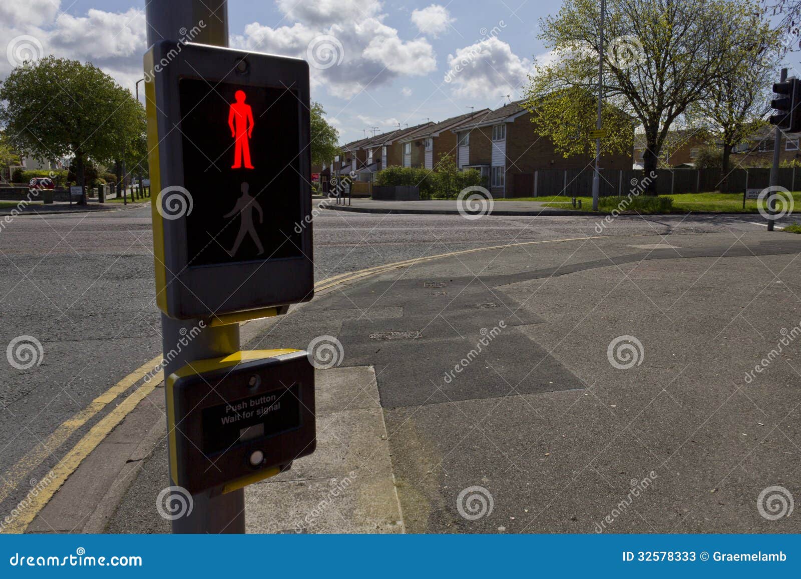 Paso De Peatones, Moreton, Wirral, Inglaterra Imagen de archivo