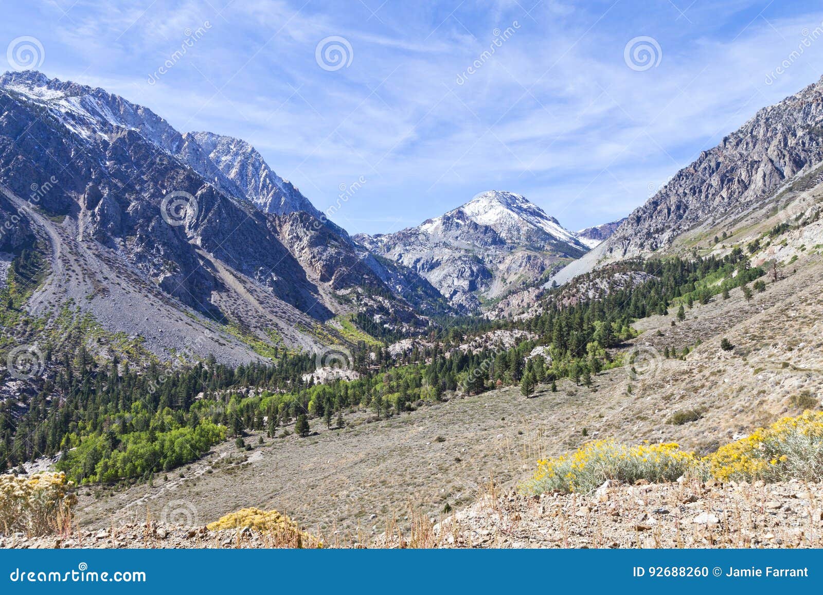 montagnes de sierra nevada