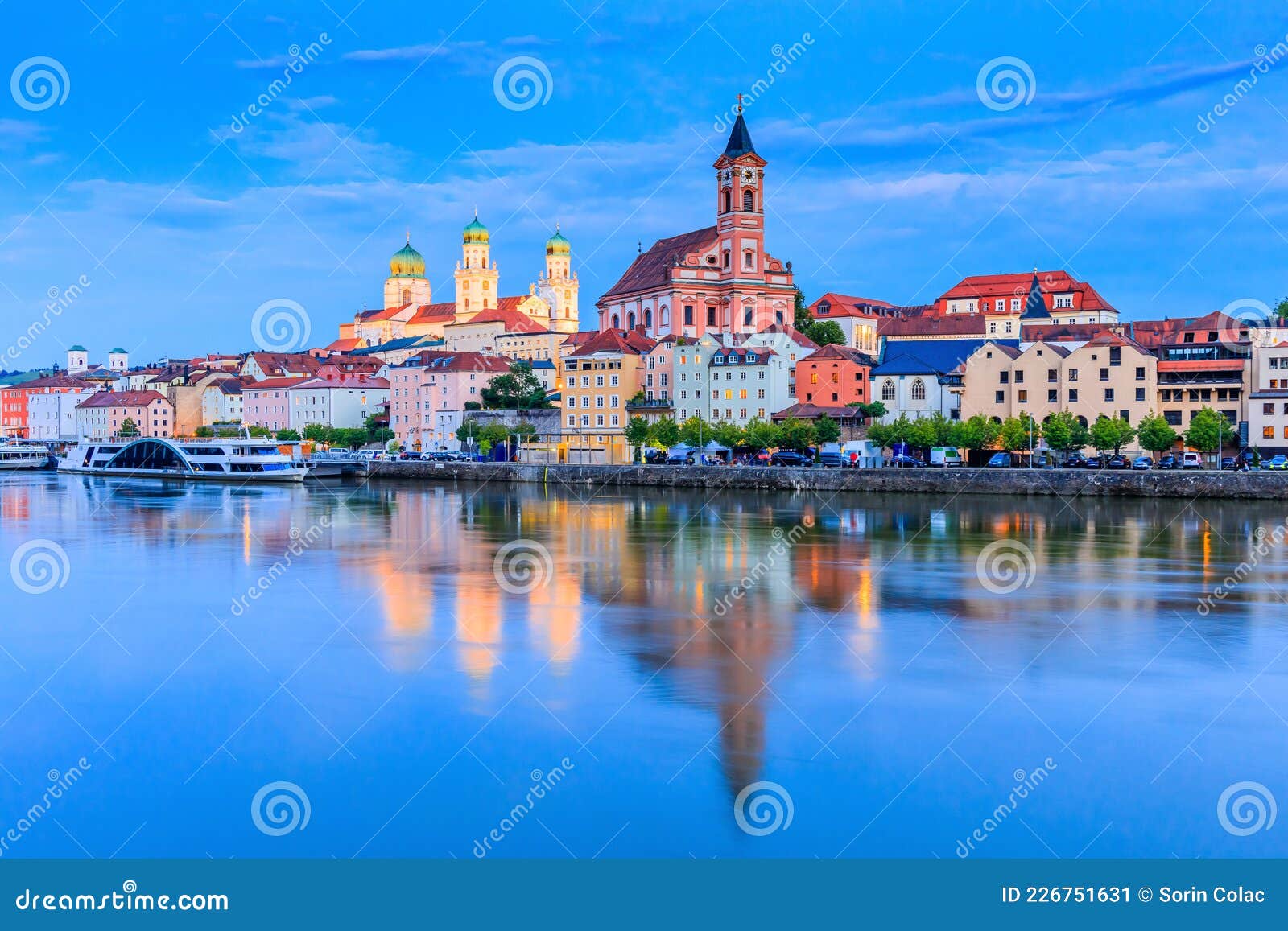Passau, Germany stock image. Image of destination, cityscape 226751631