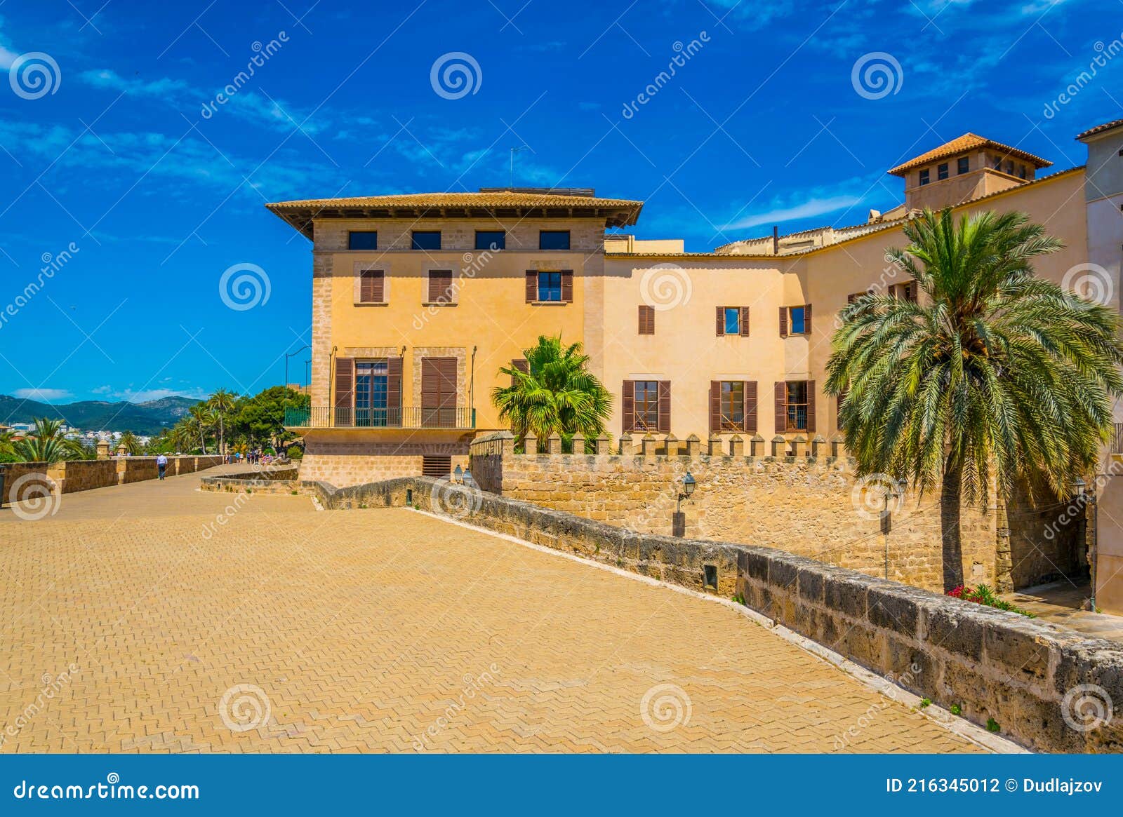 passeig dalt murada at palma de mallorca, spain