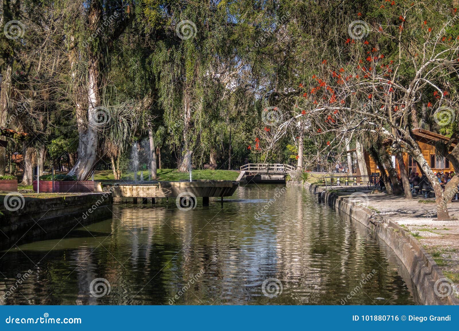 passeio publico park - curitiba, parana, brazil