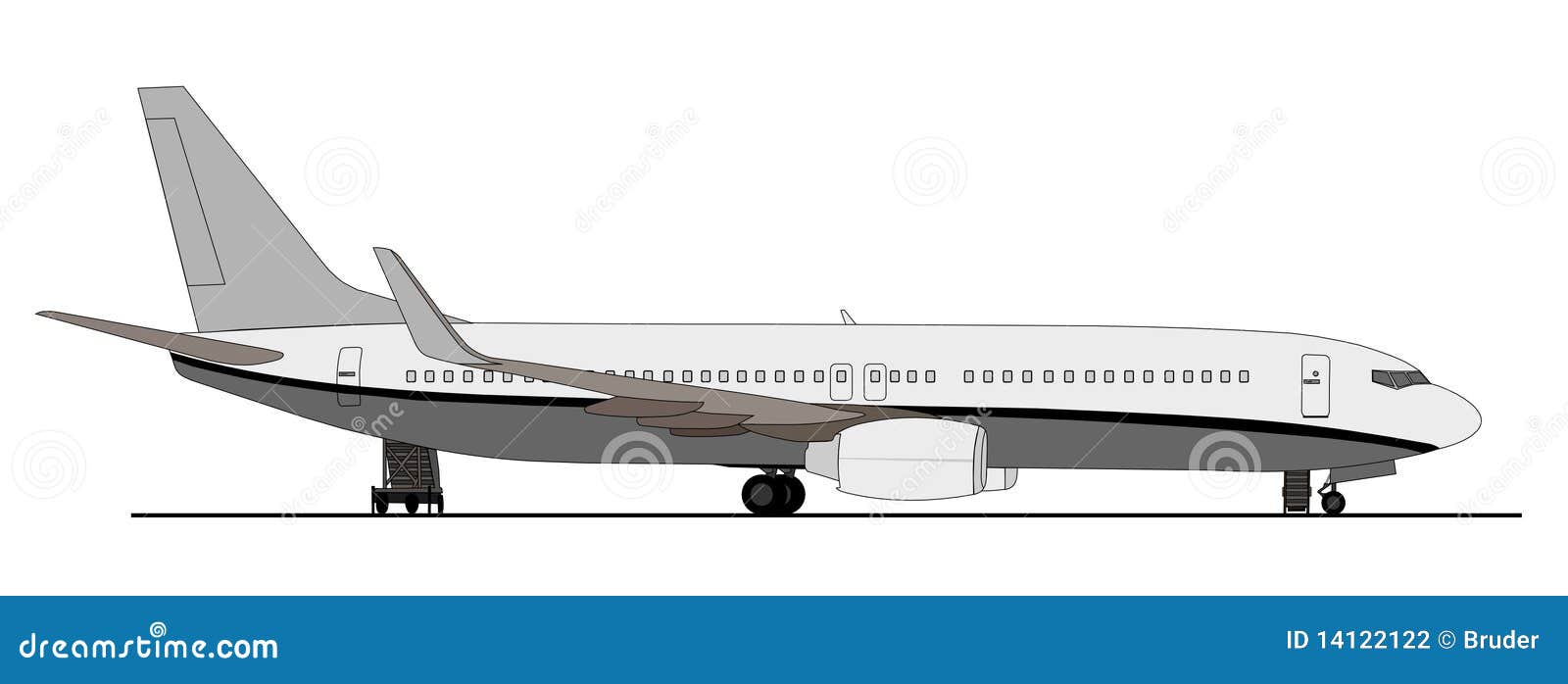 Passenger Aircraft Ramp Stock Illustrations 798 Passenger Aircraft