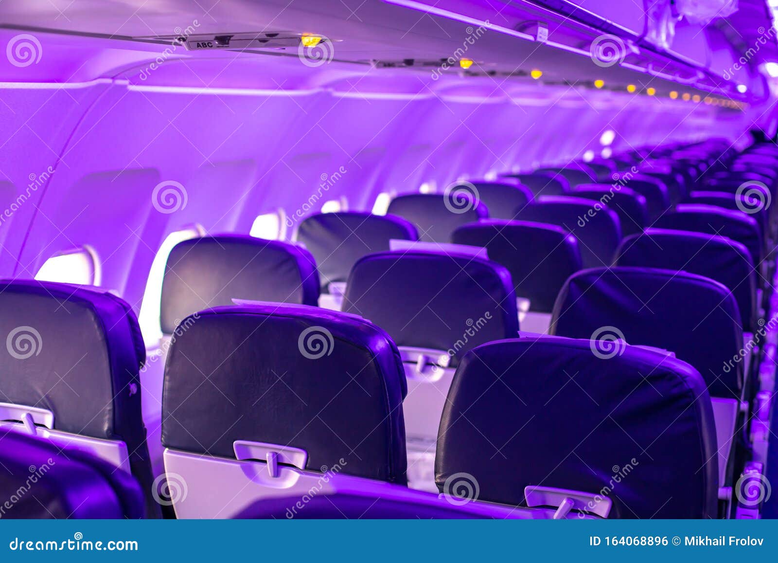 Airplane Cabin Background