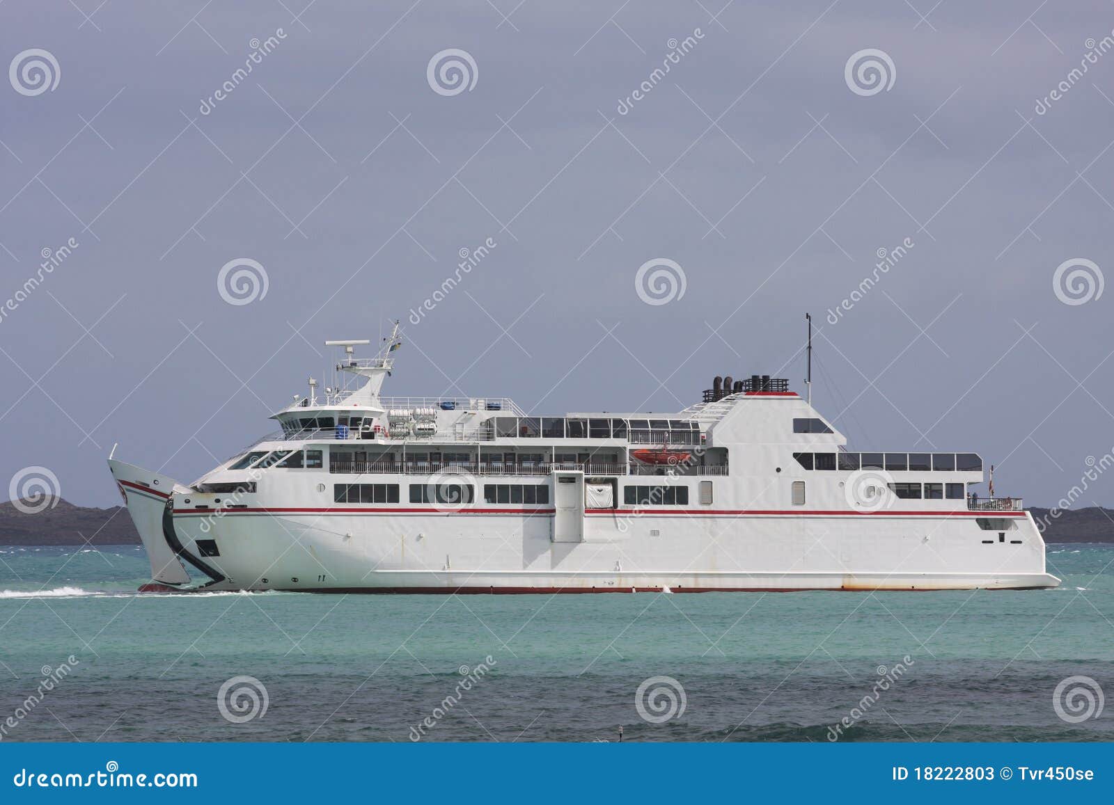 Passenger Car Ferry stock image. Image of water, open 18222803