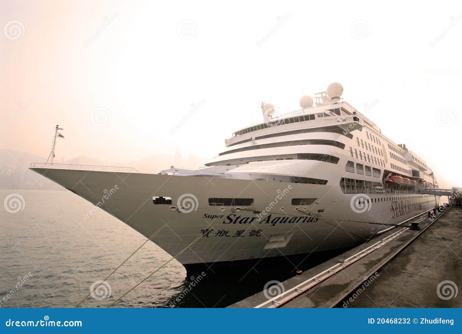 Passenger Liner in Hong Kong Editorial Photography Image of