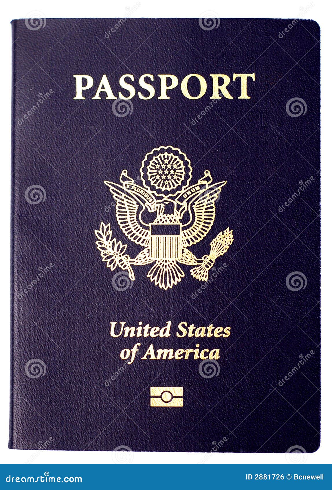 Passeport des USA photo stock. Image du identification 2881726