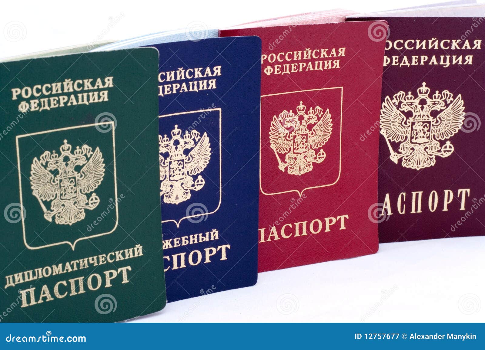 Passeport russe. Passeport diplomatique russe, passeport de service et passeport étranger