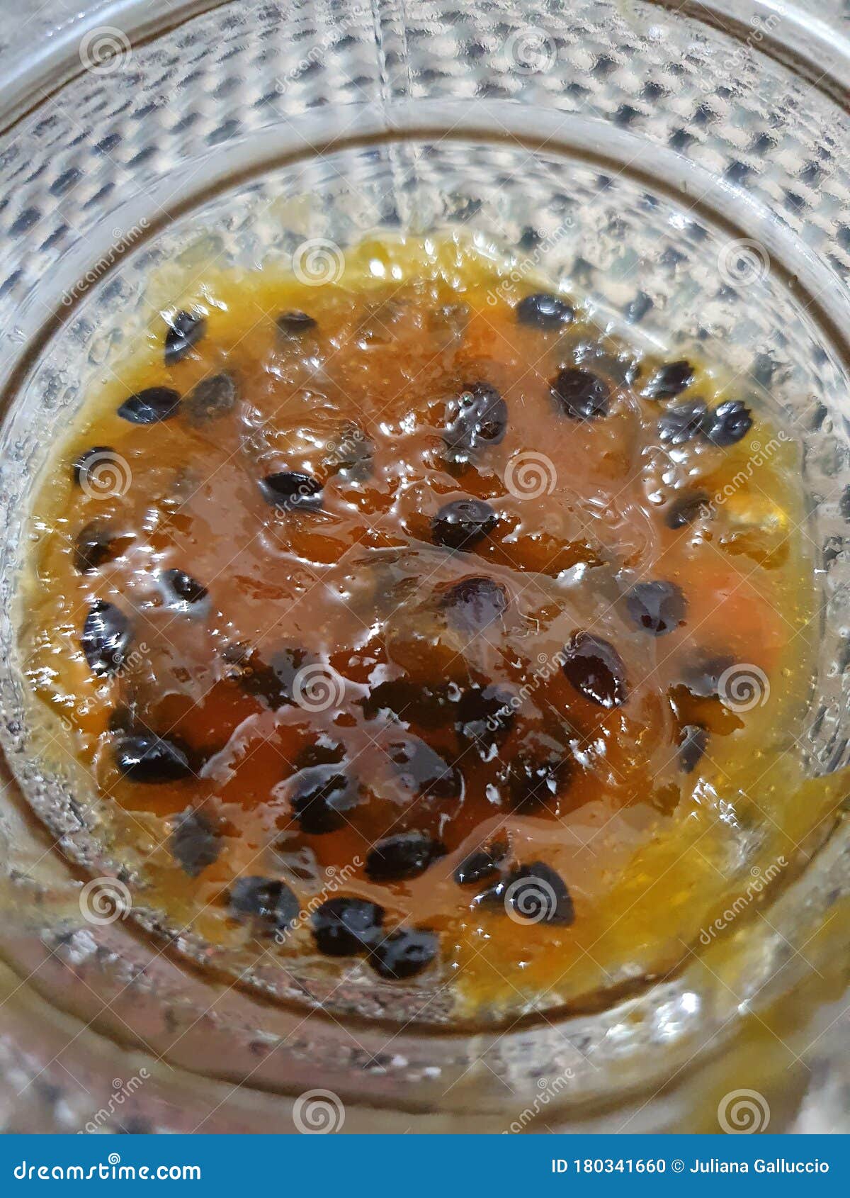 Passion fruit jelly stock photo. Image of passion, jelly 180341660