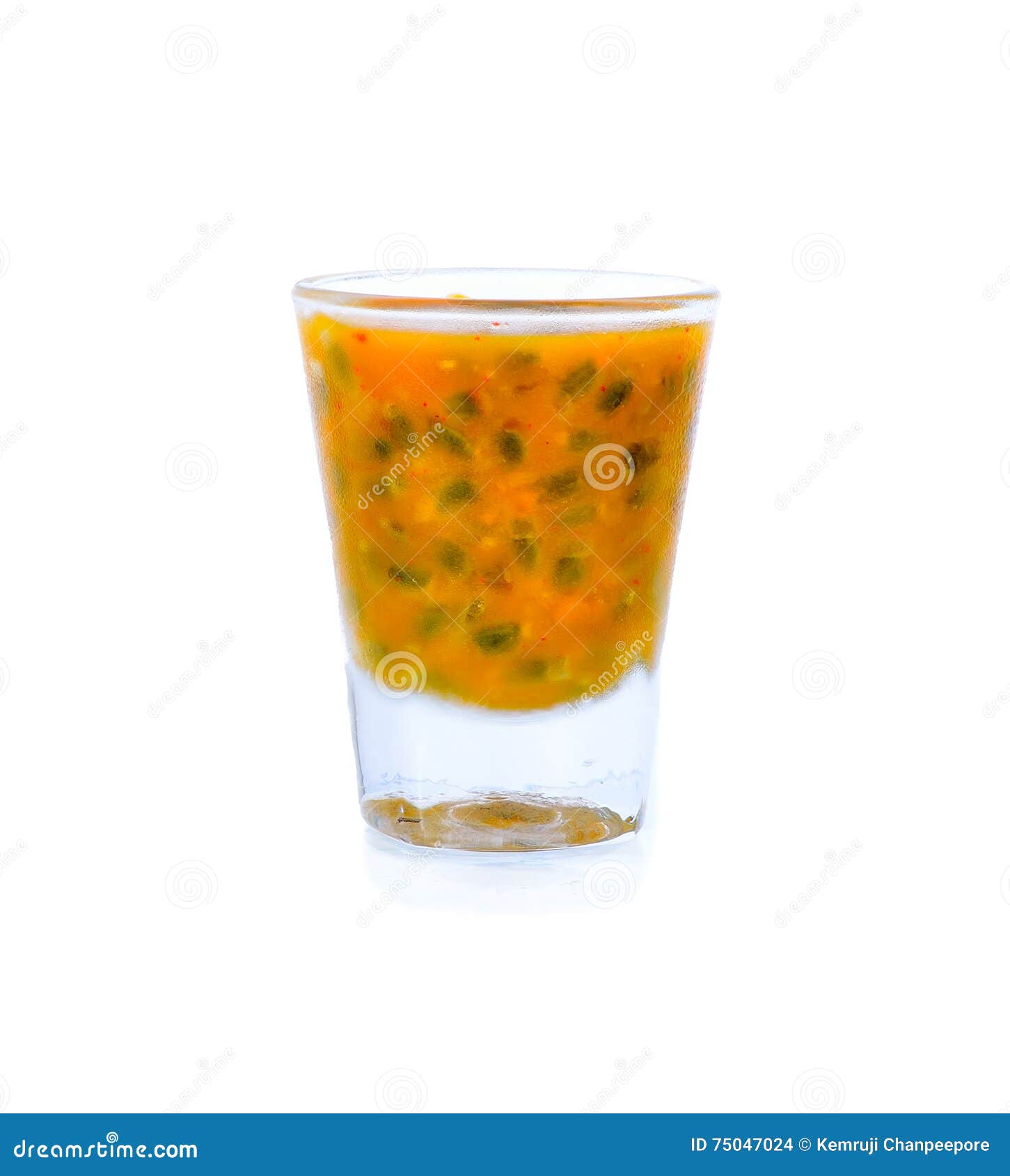 Passion fruit juice. stock photo. Image of berry, drupe 75047024