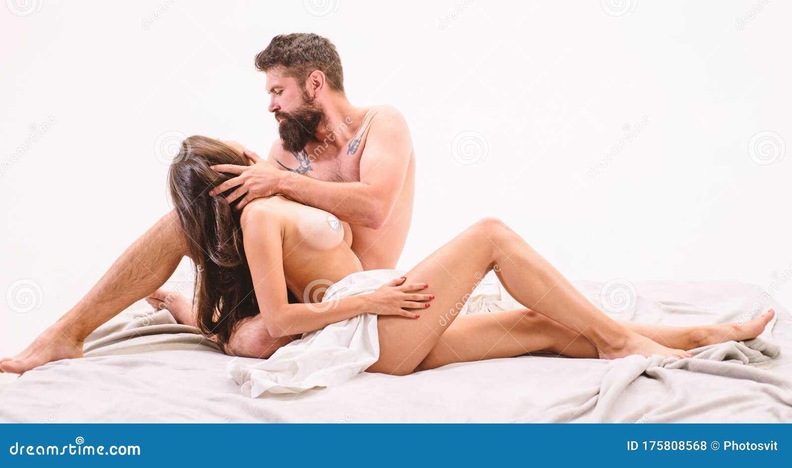 Passionate Lover Touch Breasts of Girlfriend. Passionate Foreplay Tease  Female. Love and Passion Concept Stock Photo - Image of relax, love:  175808568