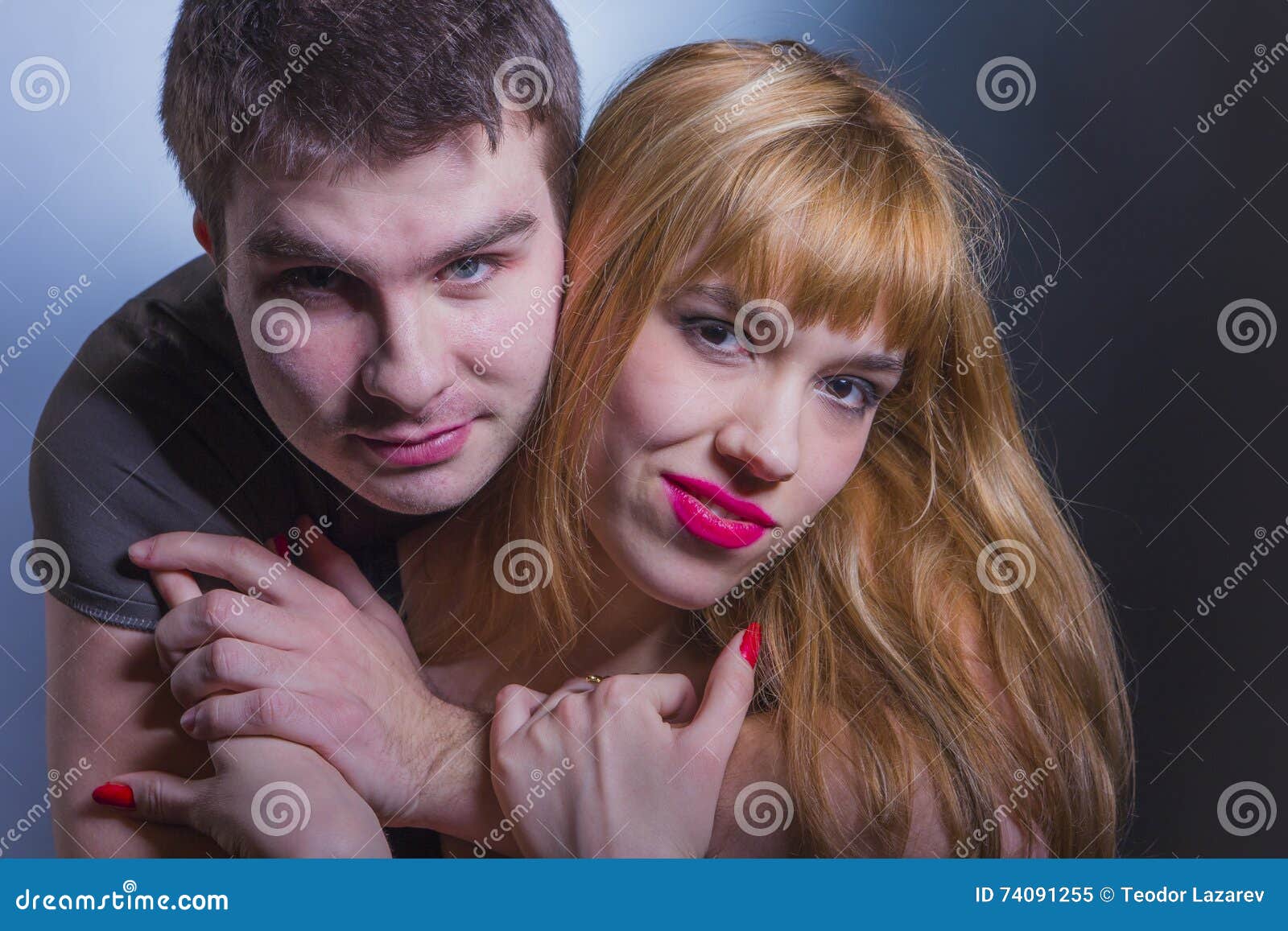 Passionate Young Couple Stock Image Image Of Handsome 740