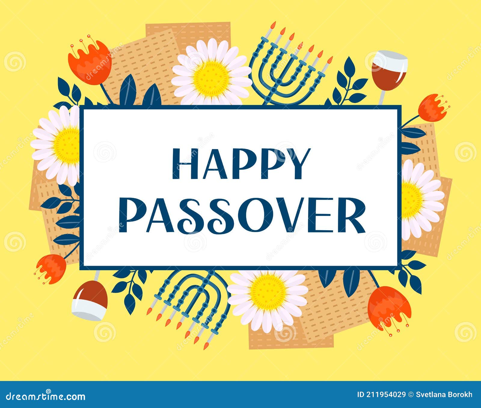 Passover Greeting Card, Poster, Invitation, Flyer. Pesach Template for ...