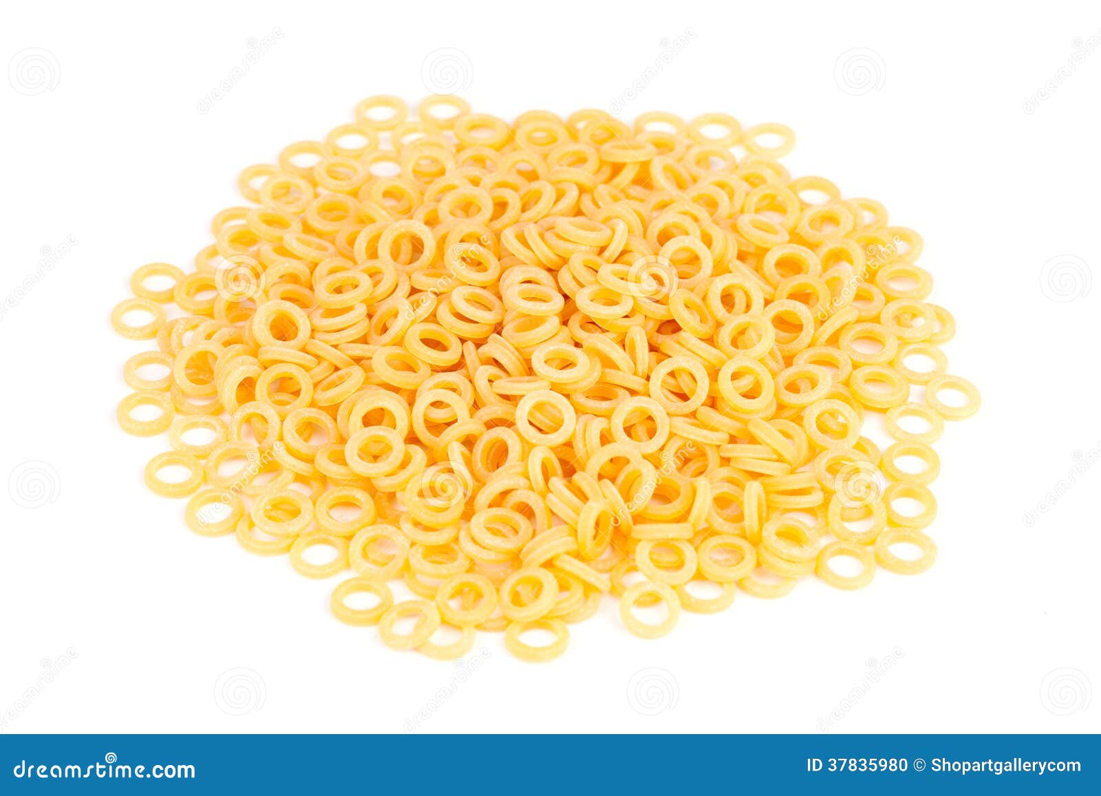 Pasta Anellini stock photo. Image of mediterranean 37835980