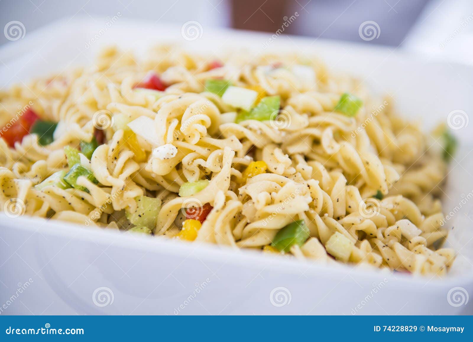 Pasta with Black Pepper and Vegetable Stock Image Image of cuisine