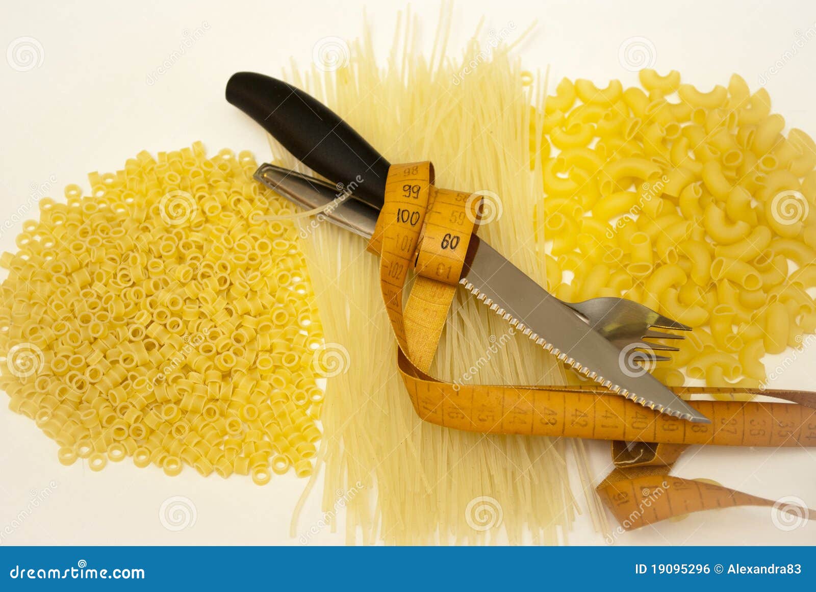 Pasta Contains A Considerable Quantity Of Kcals Stock Photo Image of
