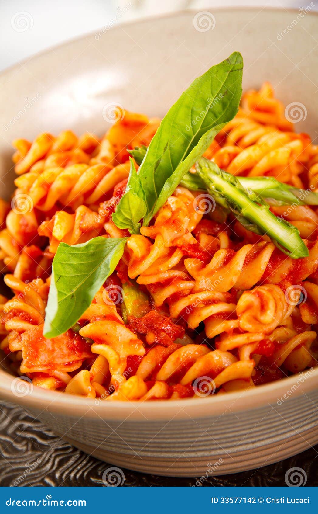 Pasta dish stock photo. Image of penne, meal, restaurant 33577142