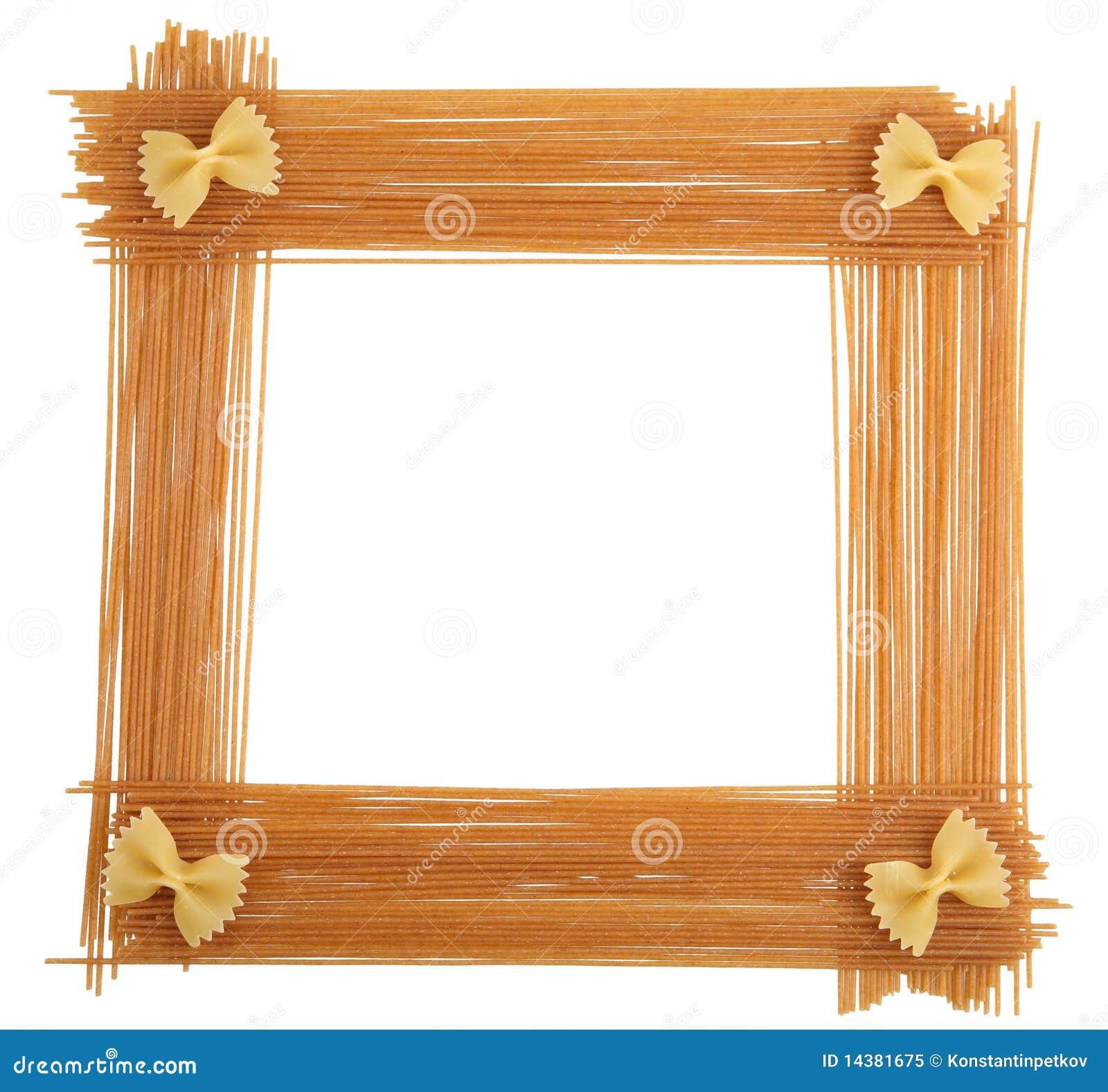 Pasta frame stock image. Image of macro, italian, meal 14381675
