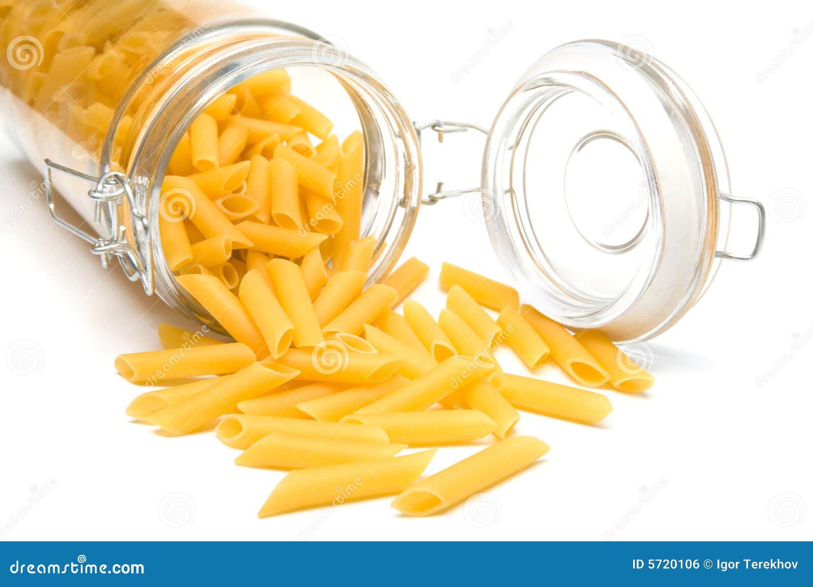 Pasta in glass can stock photo. Image of meal, ingredient 5720106