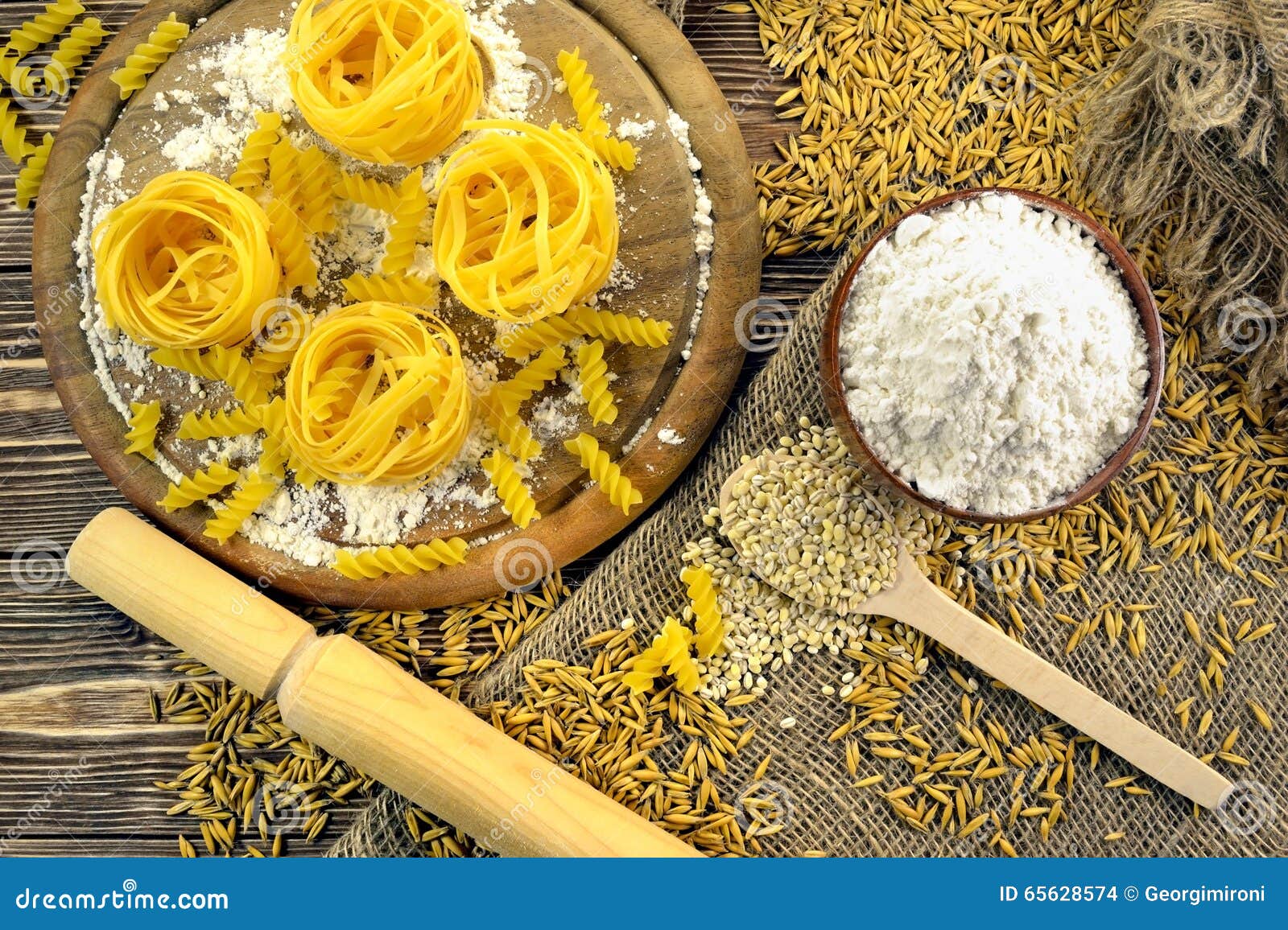 Pasta and grain stock photo. Image of refreshment, ingredient 65628574