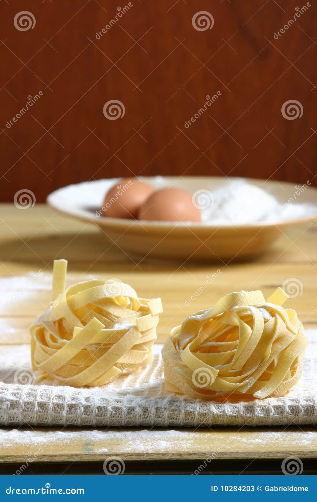 pasta and ingredients