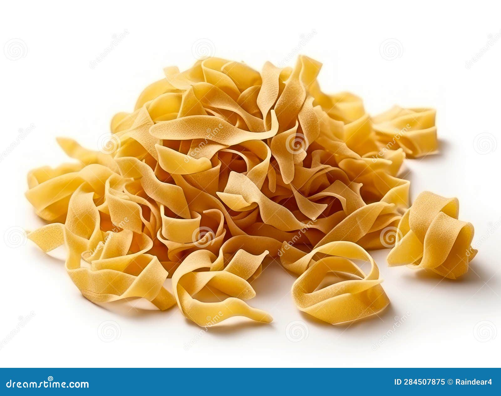 Pasta Isolated on White Background Stock Illustration Illustration of