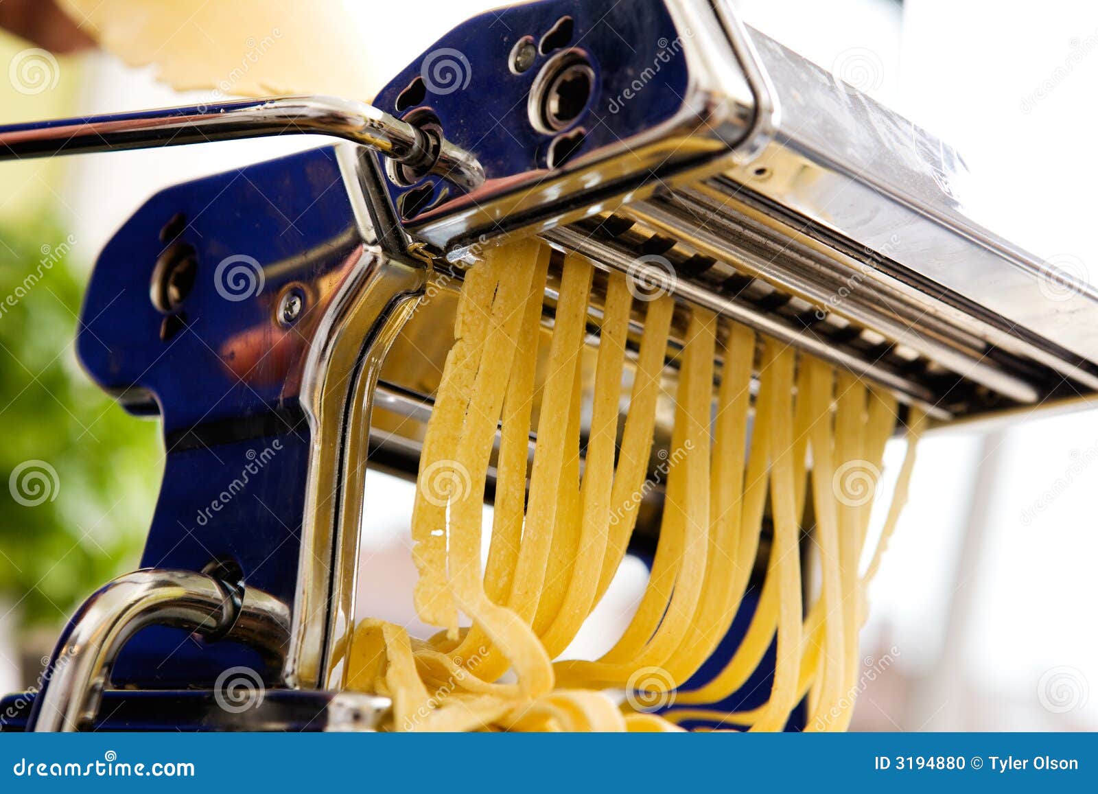 Pasta Maker stock photo. Image of create, linguini, ribbons 3194880