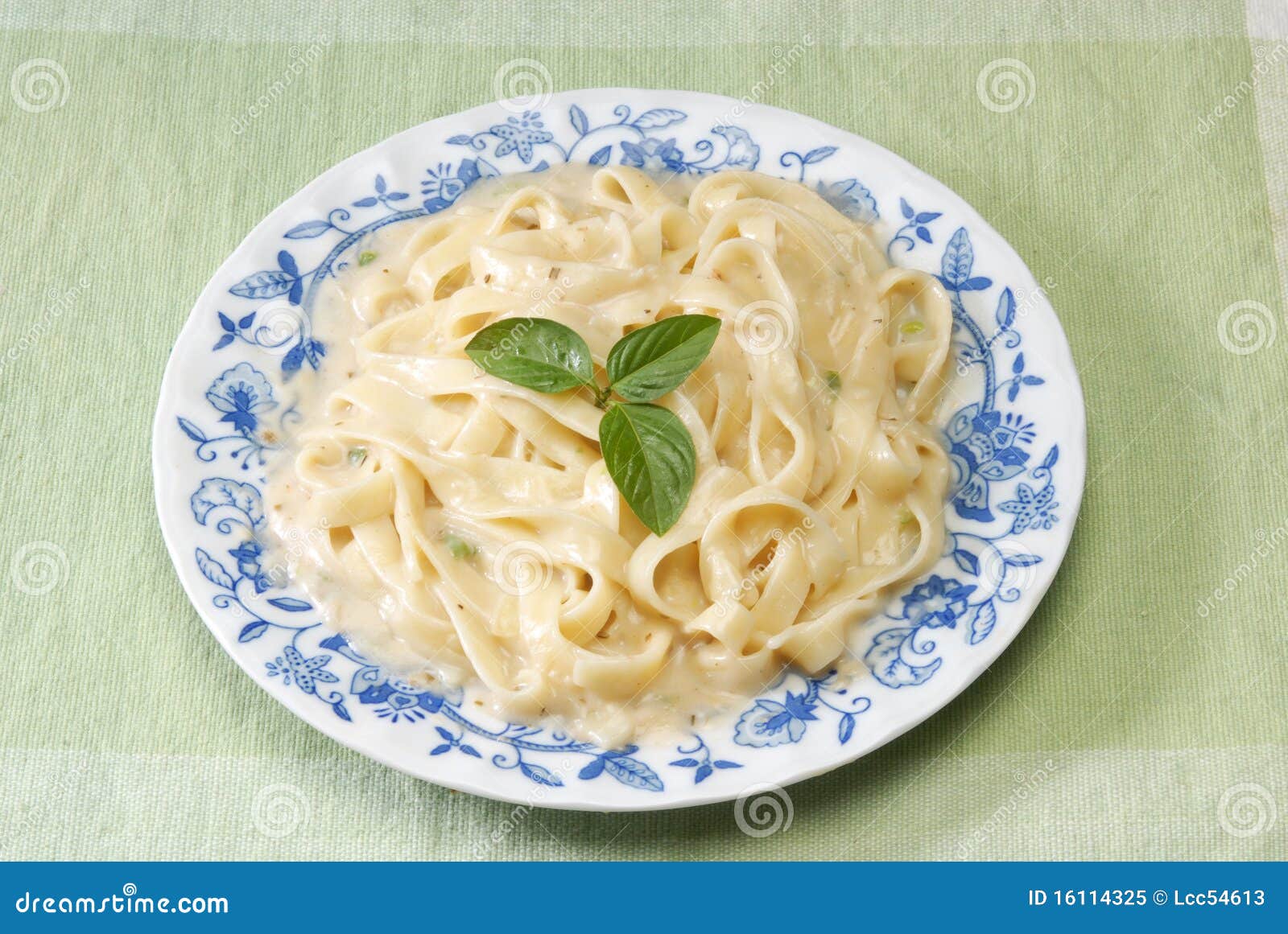 Pasta with Mix Vegetable and White Sauce Stock Image Image of culture
