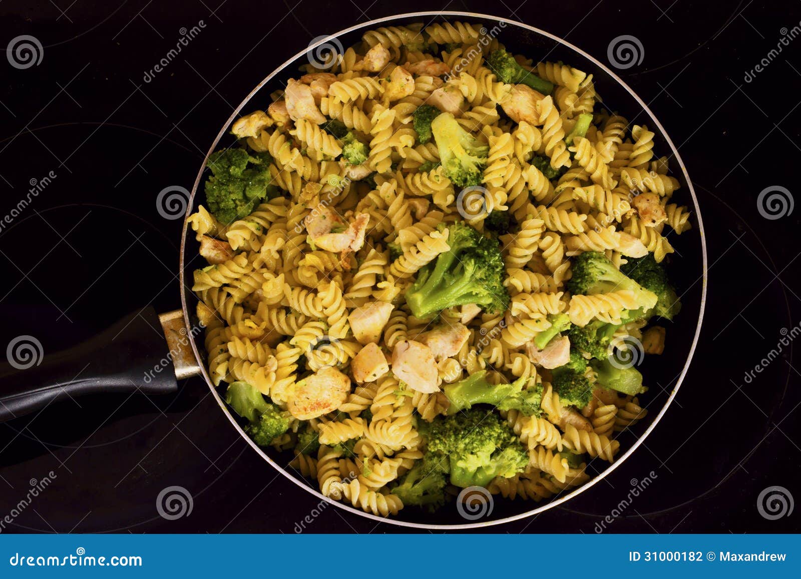 Pasta in the pan stock photo. Image of prepare, culinary 31000182