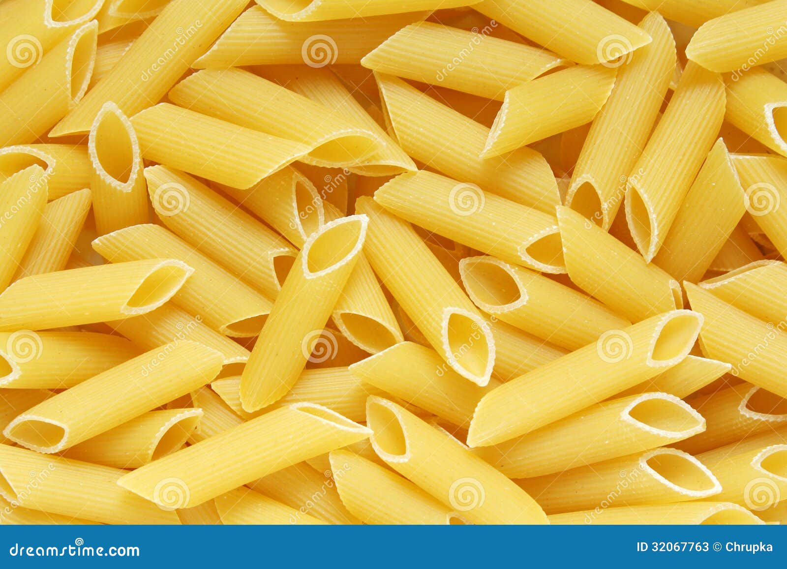 Pasta Penne Texture or Background Stock Image Image of italy