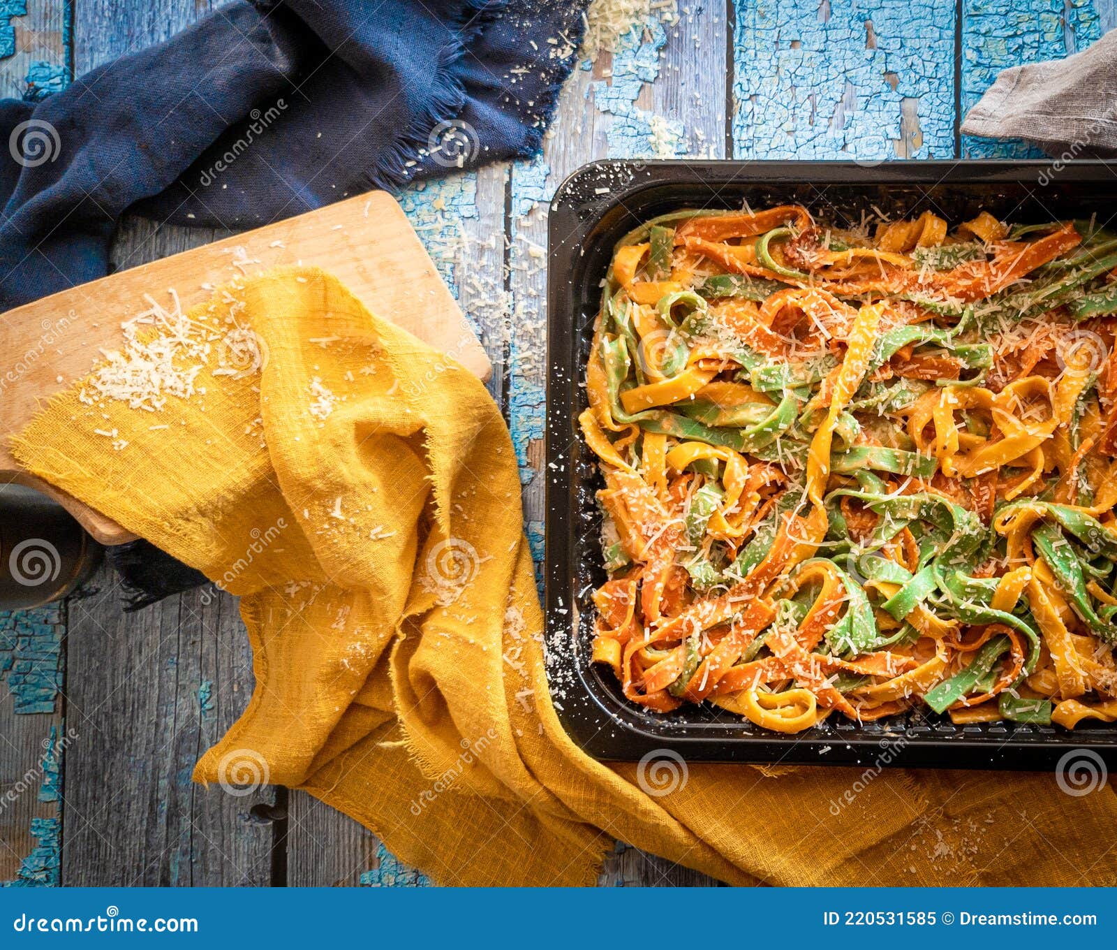 Pasta pesto porcini pasta stock image. Image of cuisine 220531585