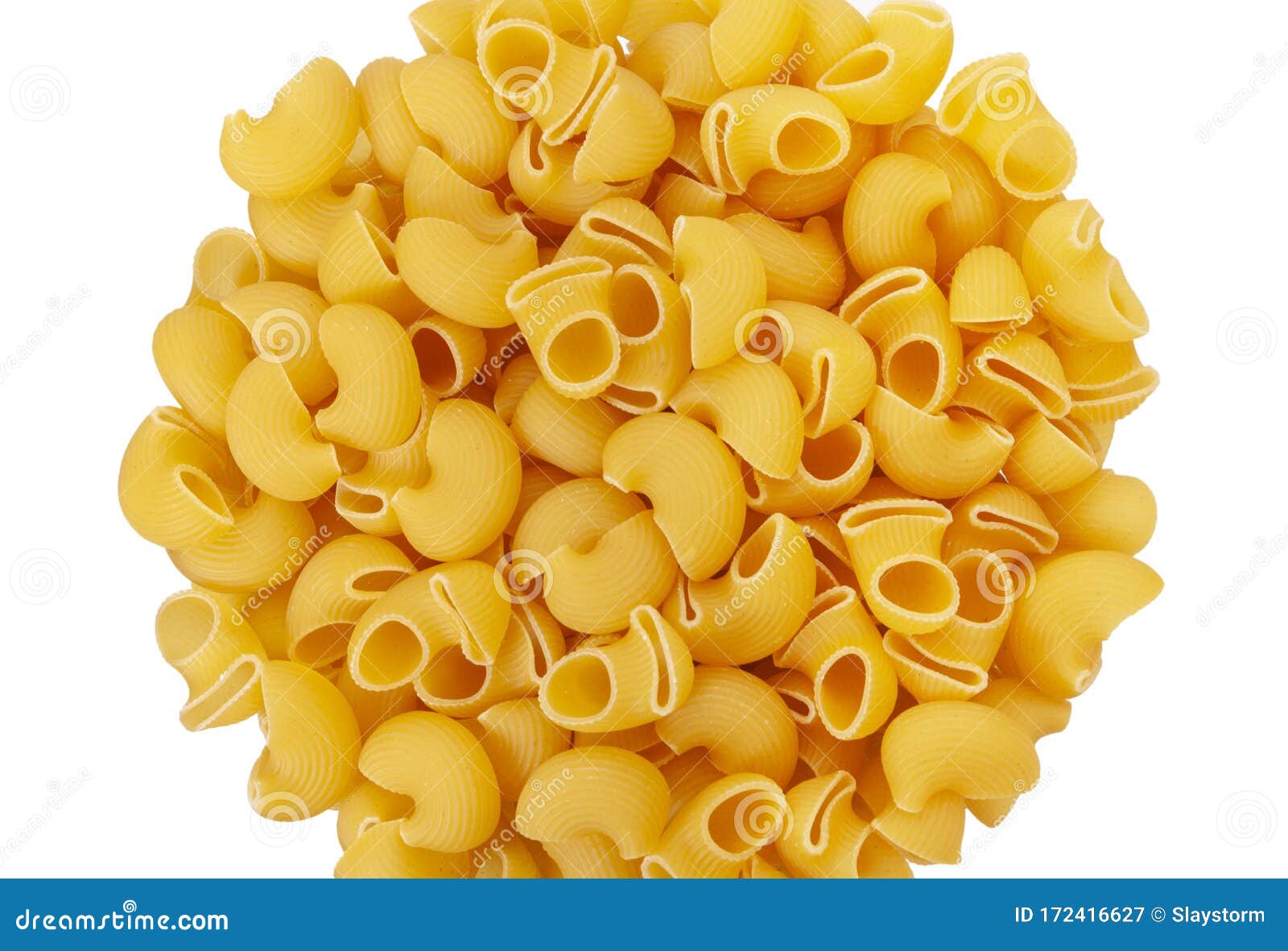 Download Pasta Pipe Rigate Isolated On White Background Stock Image Image Of Yellow Macaroni 172416627 Yellowimages Mockups