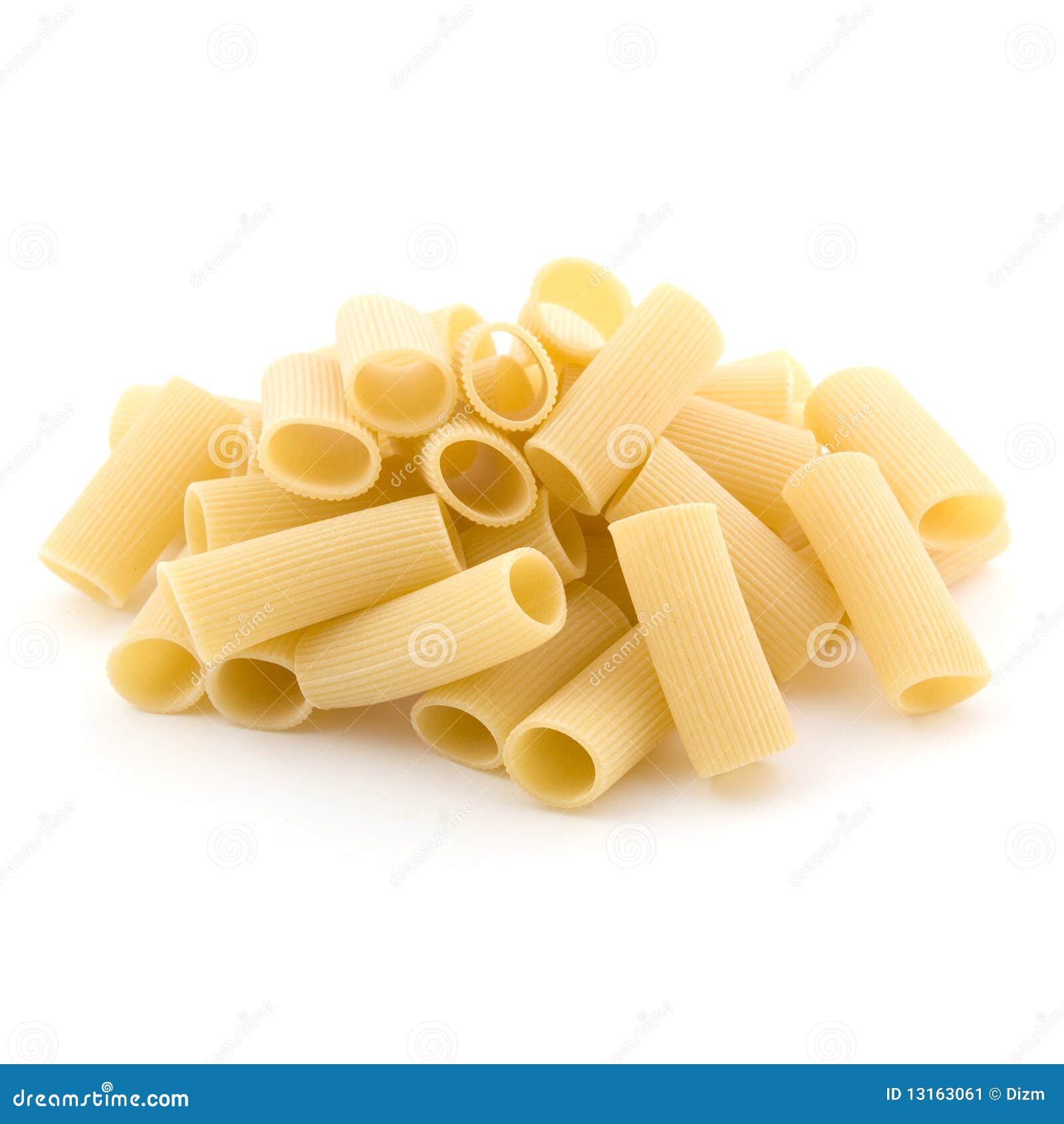 Pasta rigatoni stock image. Image of wheat, small, shot 13163061