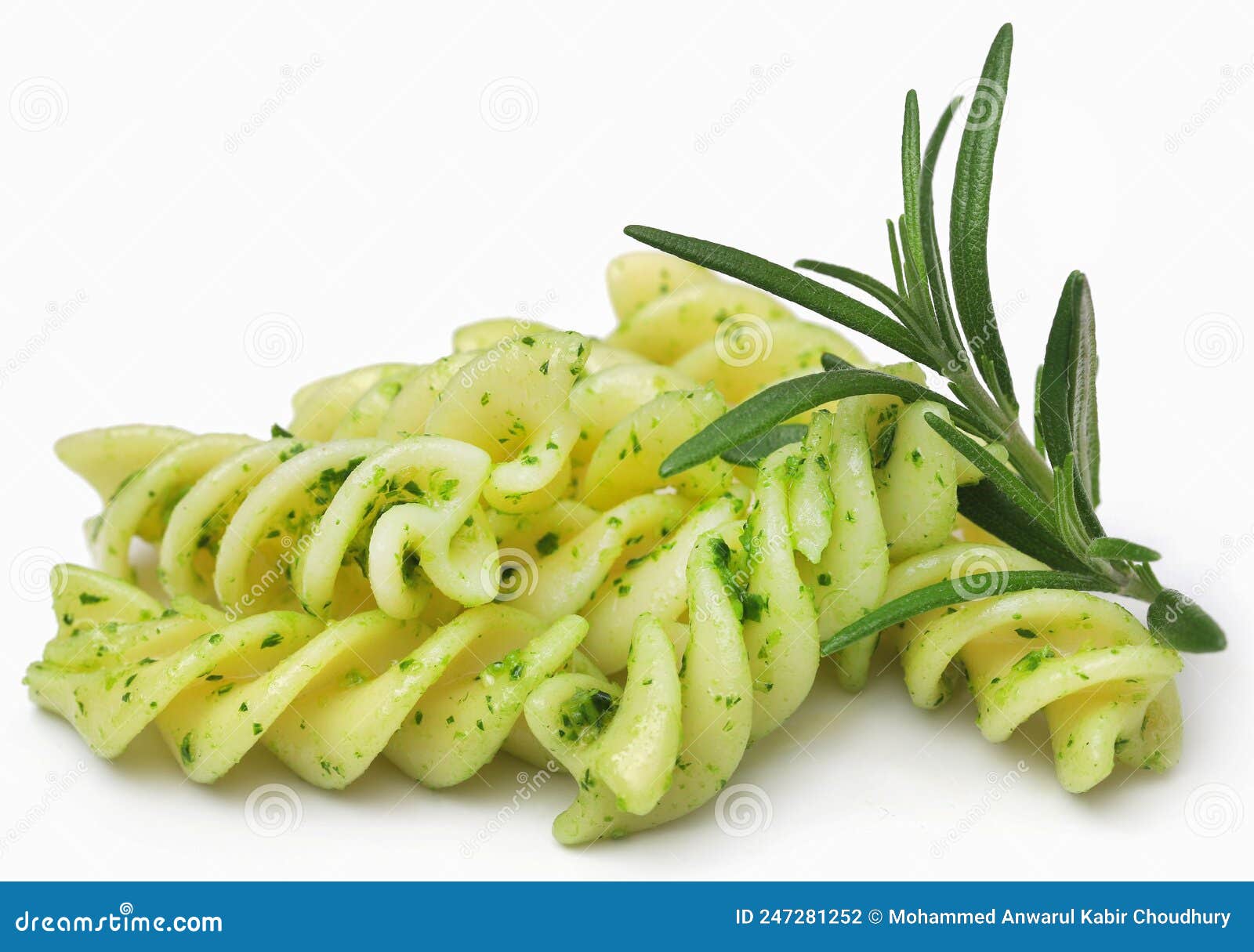 Pasta with rosemary stock photo. Image of food, dish 247281252
