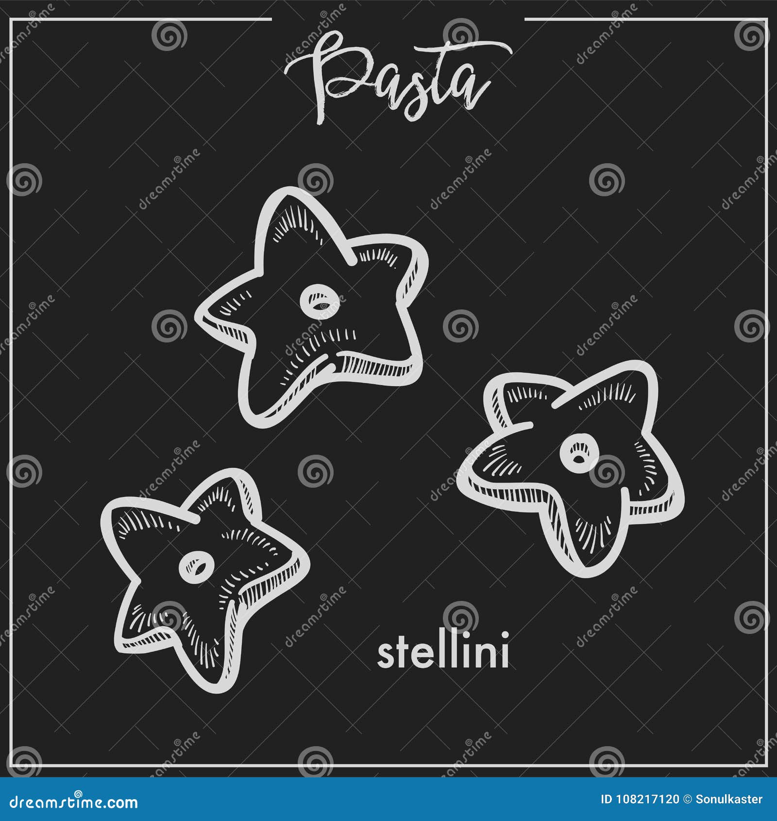Stelline Pasta Starfish