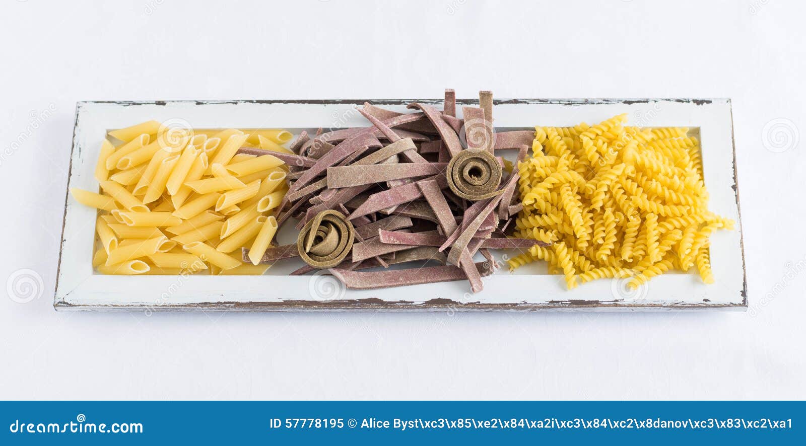 Pasta on the tray stock image. Image of eating, calories 57778195