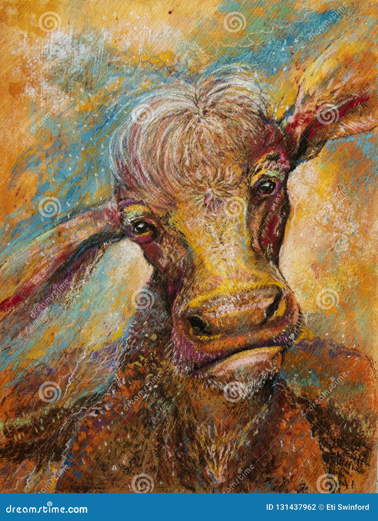 cosmic cow art
