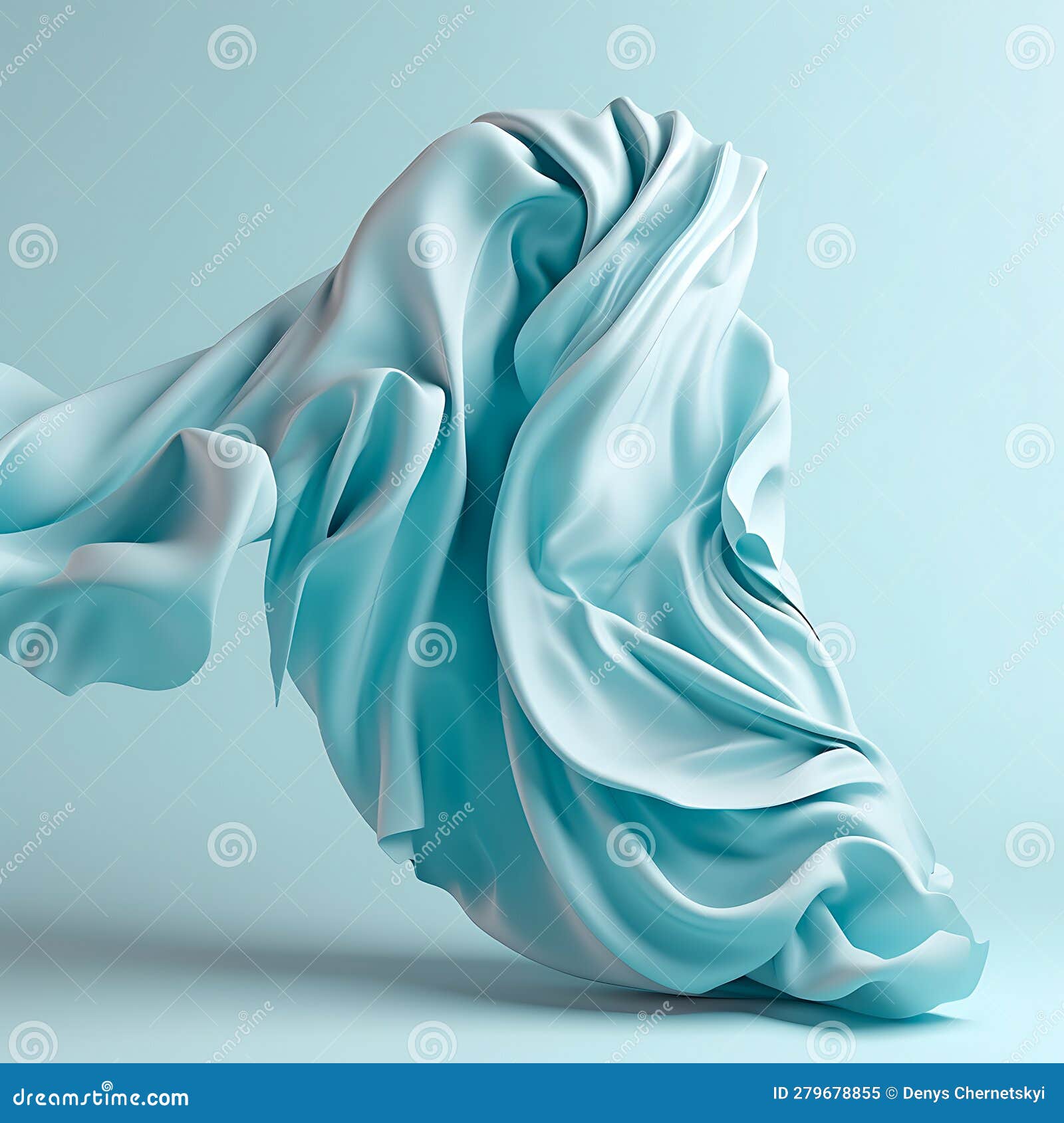 Pastel Blue Background With_silk_cloth_fly.Abstract Wallpaper in Soft Blue,  Delicate Silk Fabric Flies on a Solid Background. Stock Illustration -  Illustration of soft, white: 279678855, image size:1600x1690
