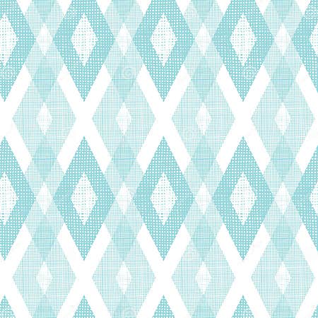 Pastel Blue Fabric Ikat Diamond Seamless Pattern Stock Vector ...