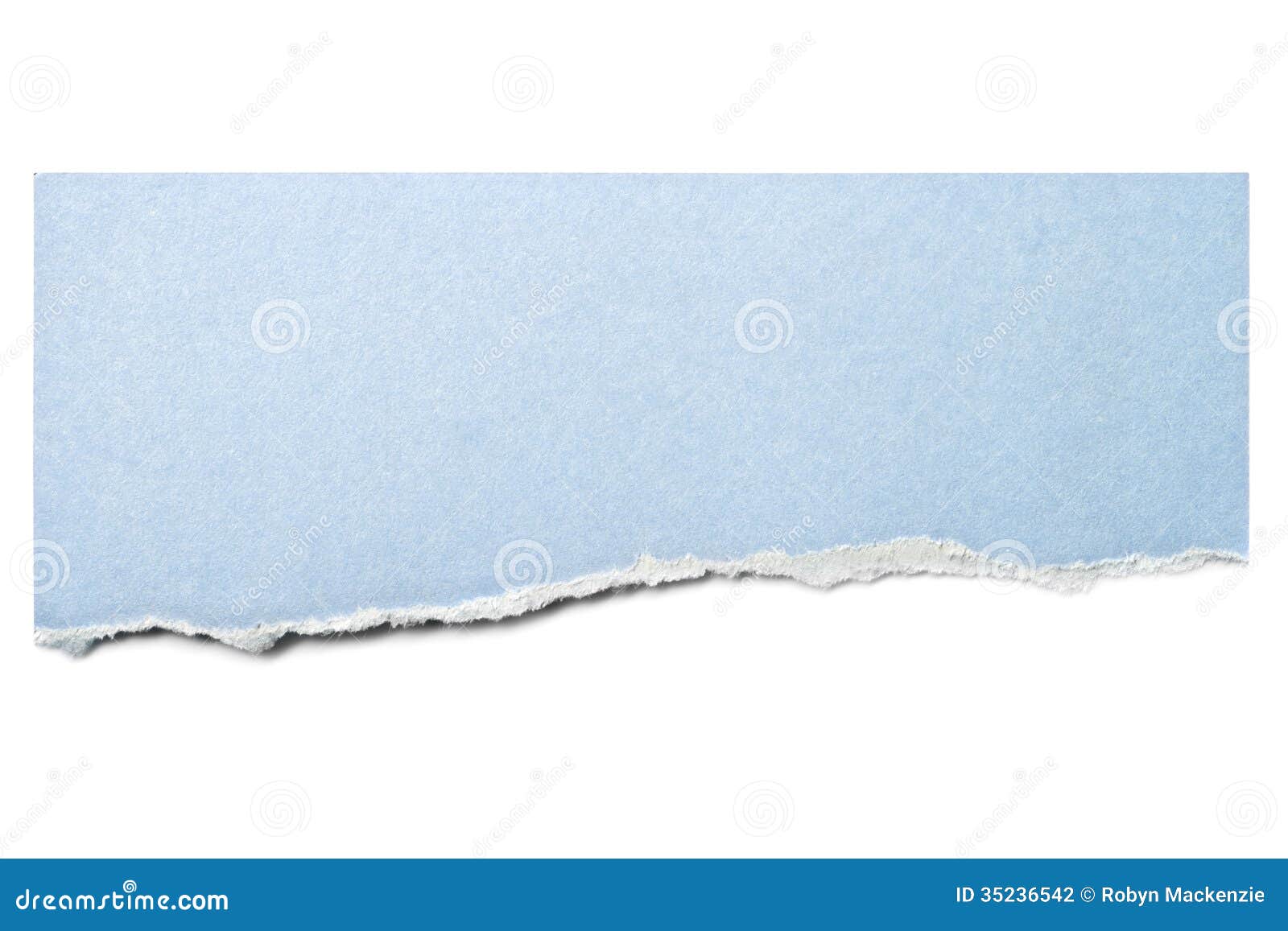 pastel blue paper tear 