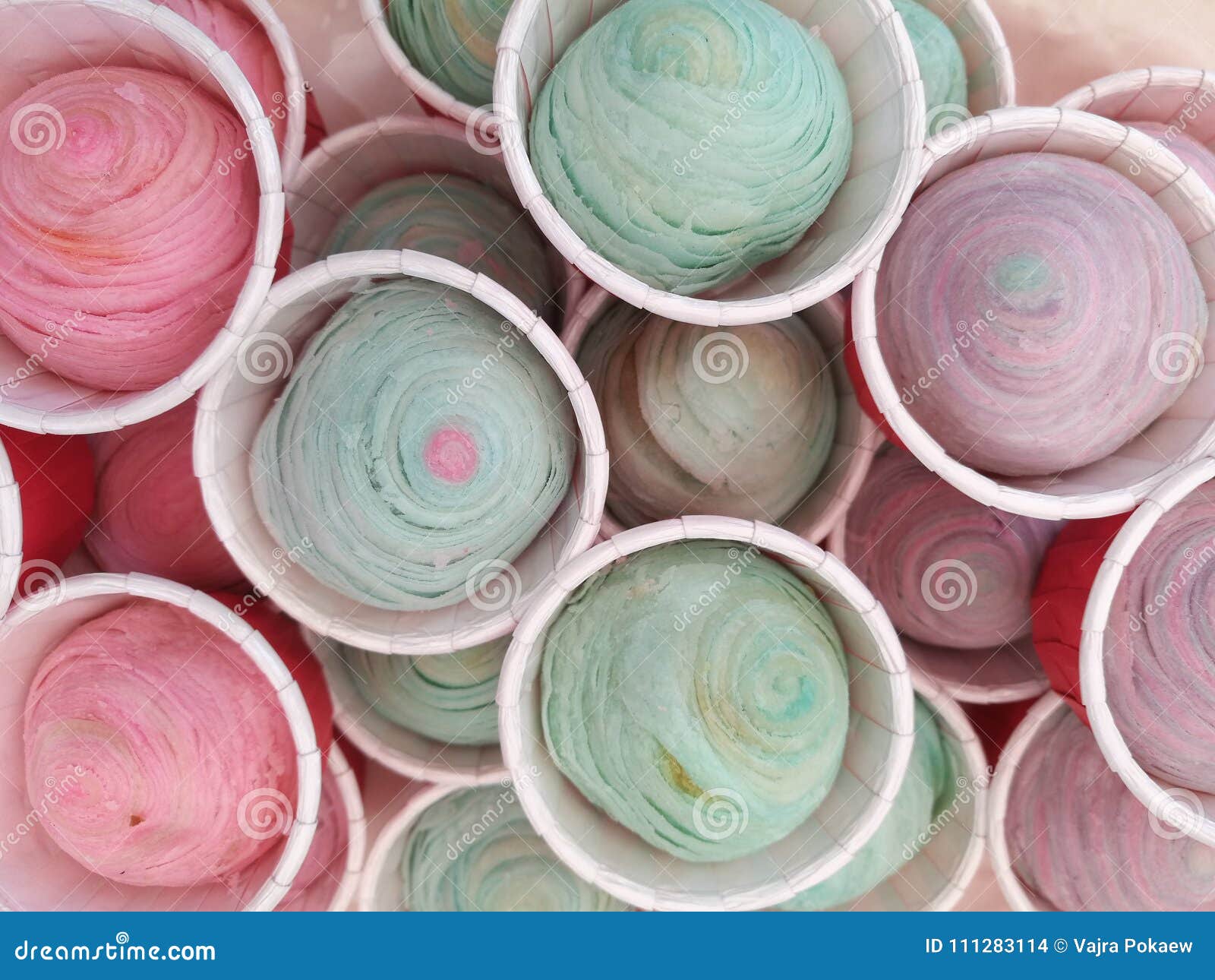 Pastel Chinese pastries stock photo. Image of colourful 111283114