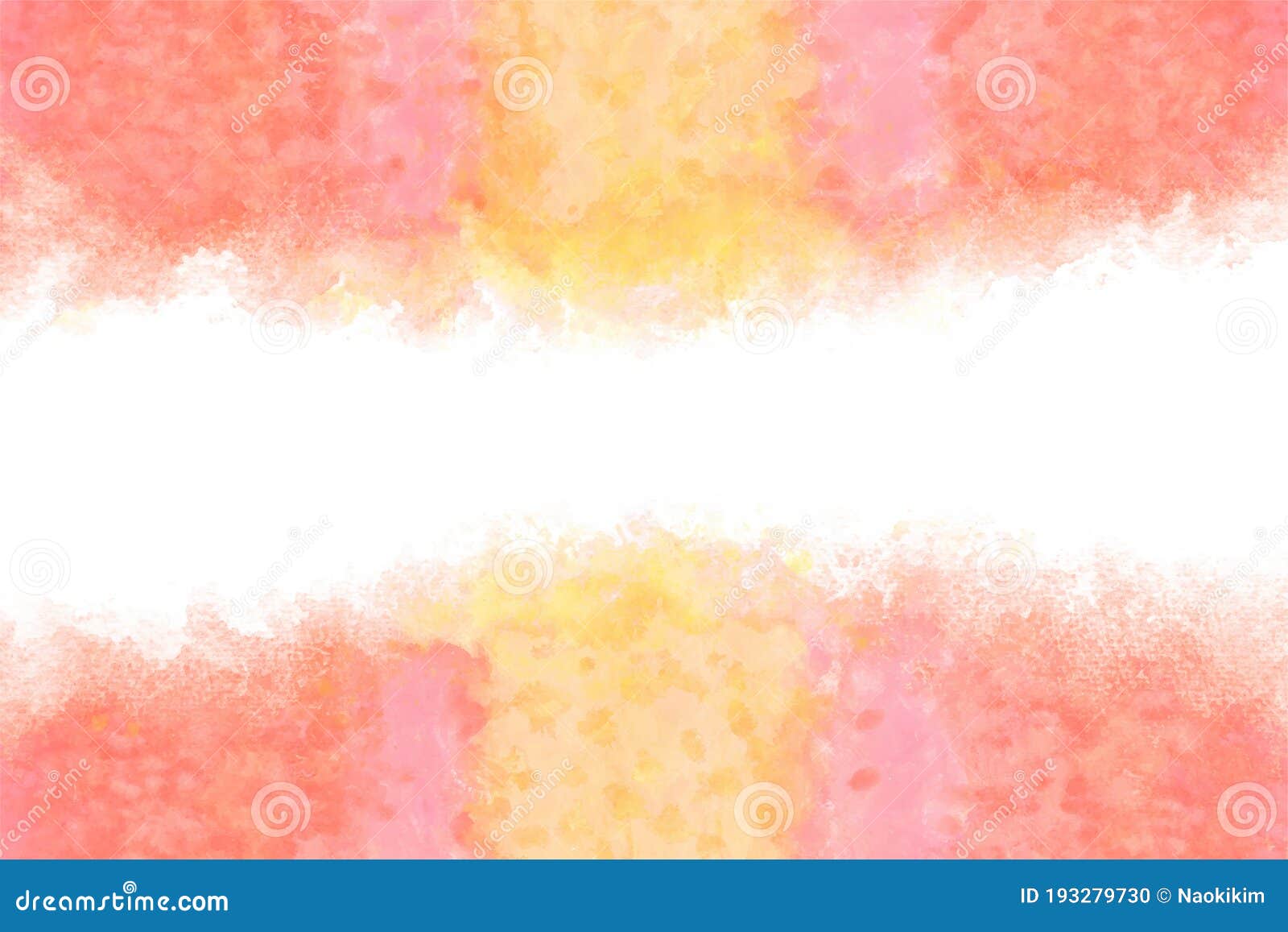 pastel color autumn red yellow splash abstract on natural gradie