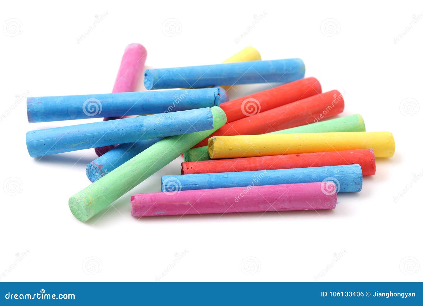 Pastel Colored Chalk Sticks Stock Photo Image of close, chalk 106133406
