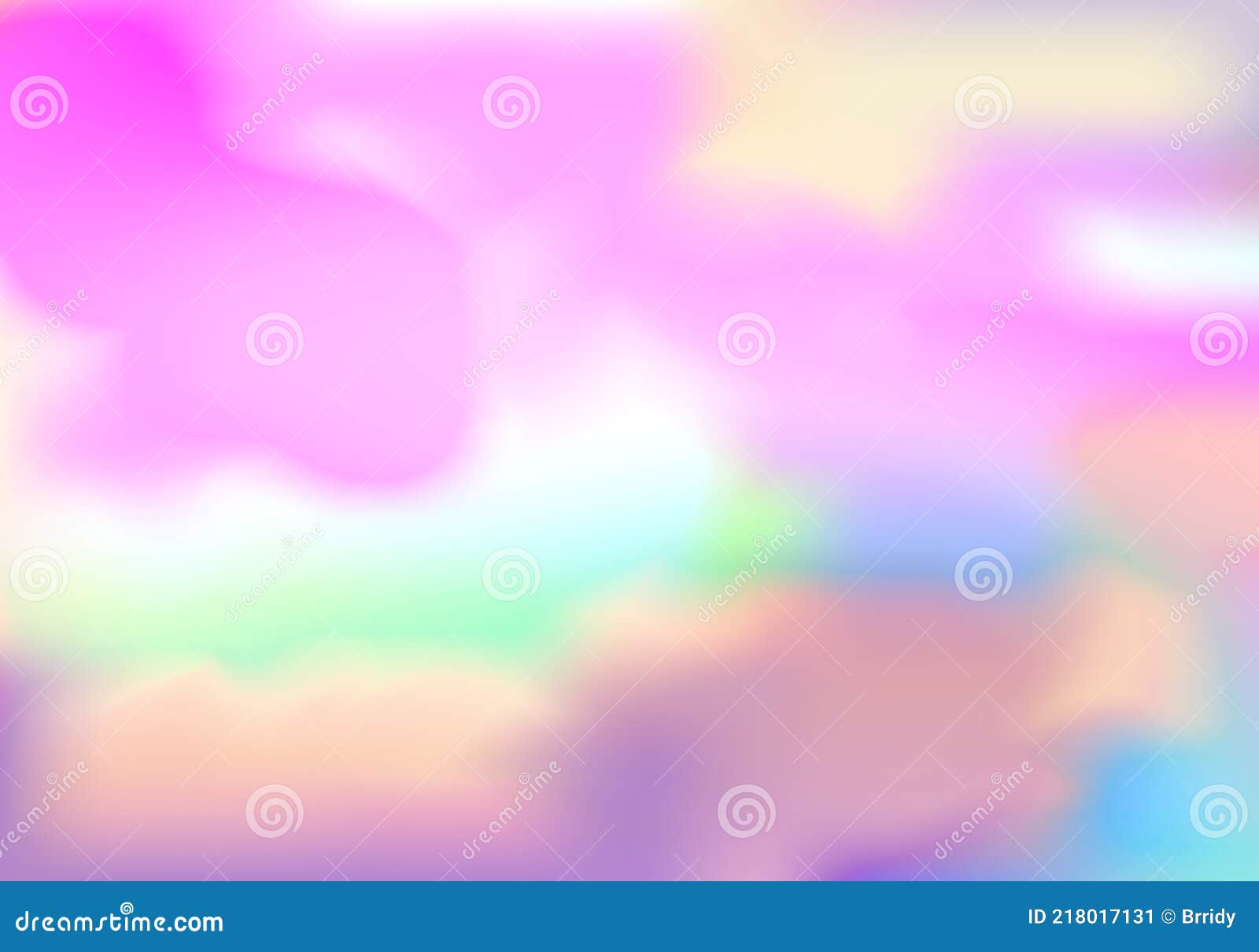 Pastel Colored Hologram Wallpaper. Pink Clouds In The Sky. Sunset ...