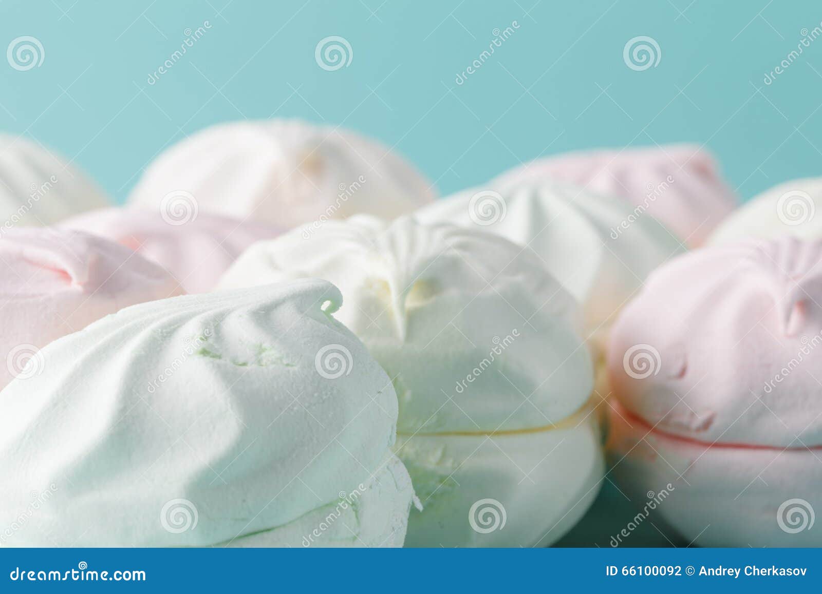Pastel Aquamarine Fabric Texture RoyaltyFree Stock Image