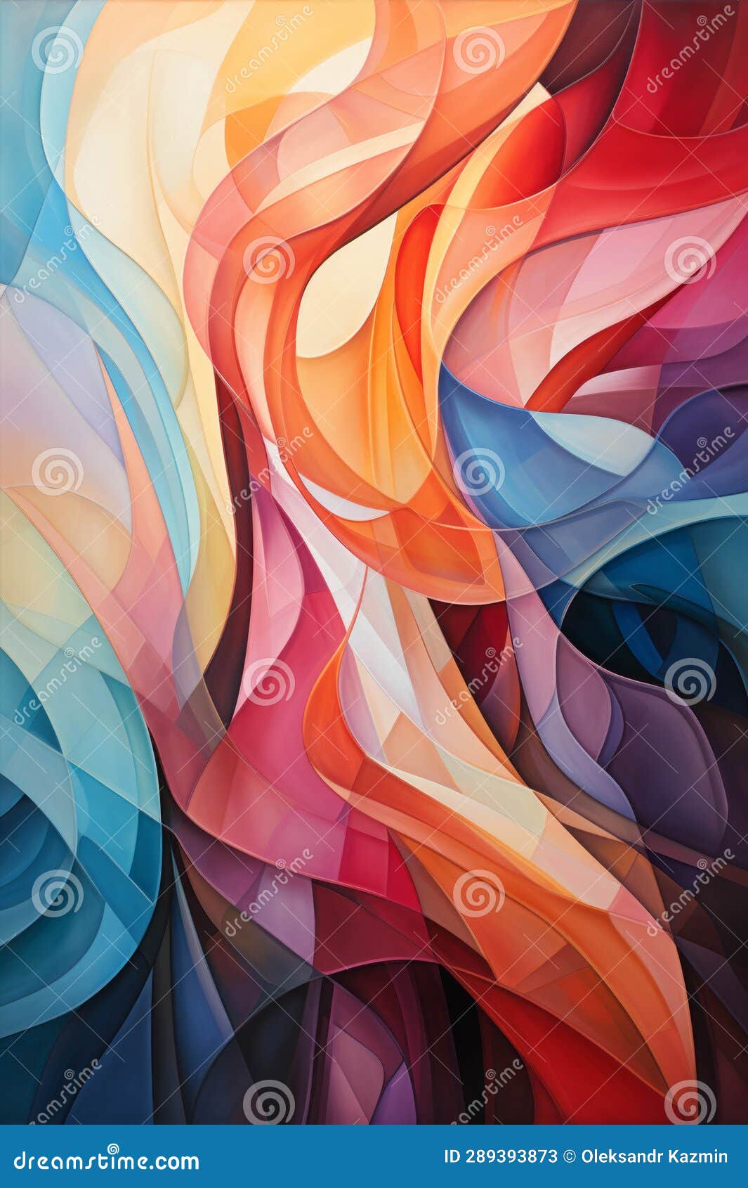 Pastel Colors Glass Rainbow Texture Background Stock Illustration