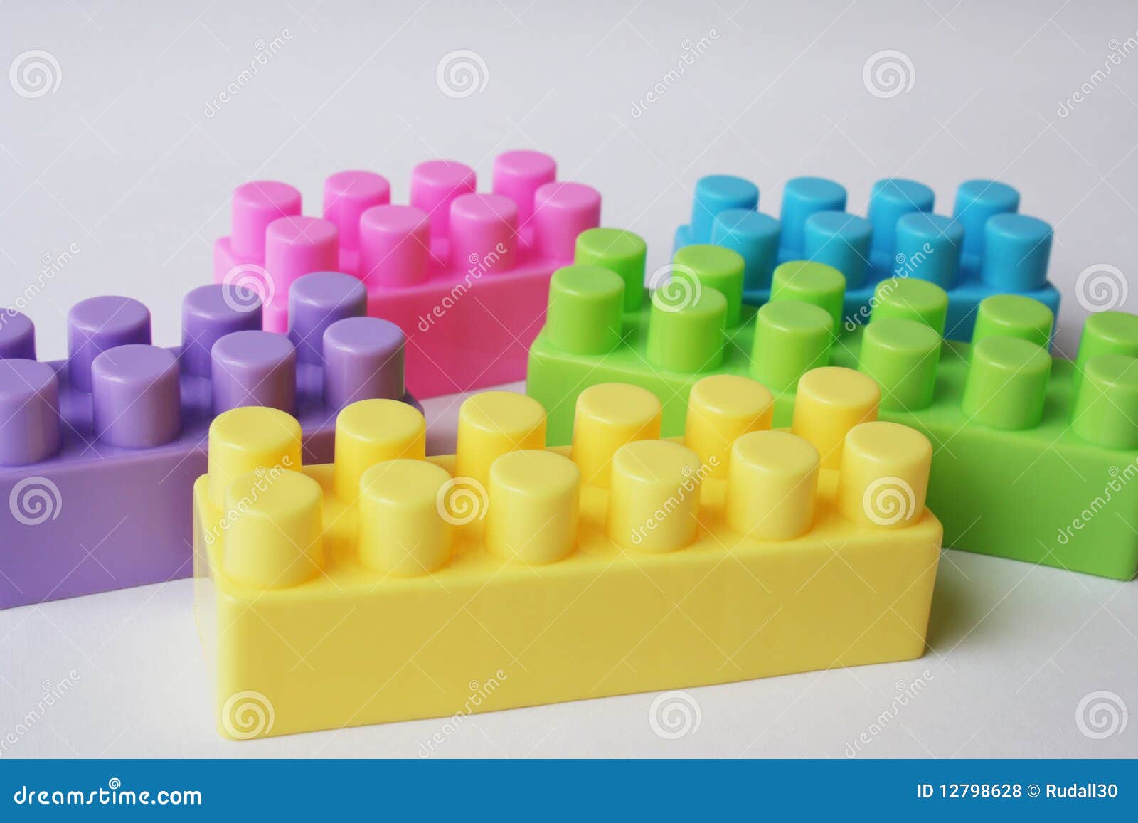 Pastel Colors Lego stock photo. Image of color, constructed - 12798628